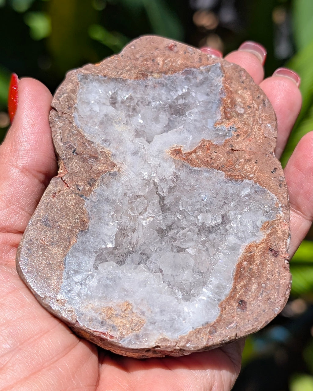 Fluorescent Thunderegg Geode Opt. A