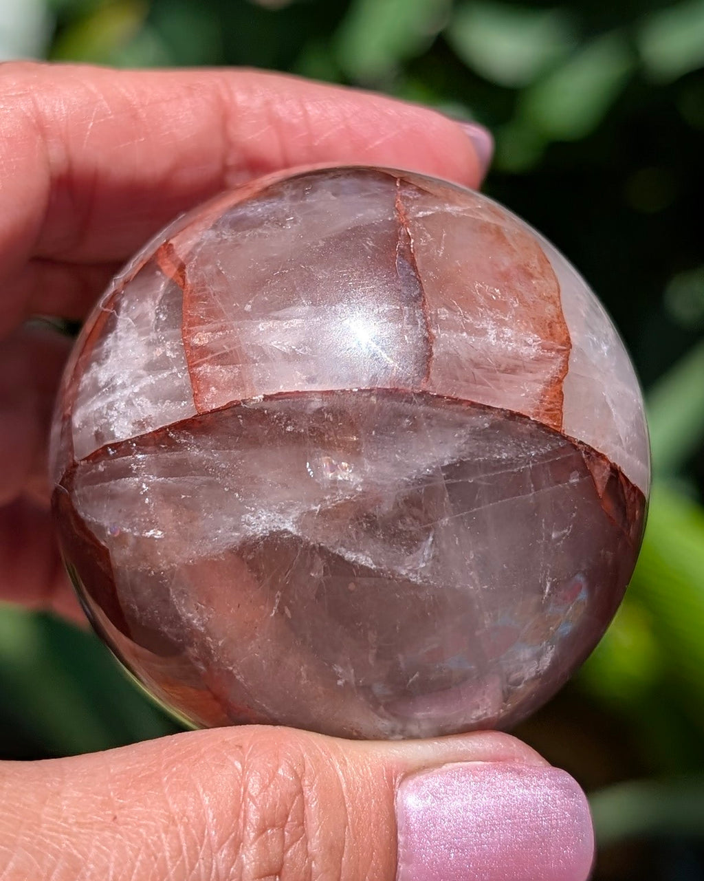 Fire Quartz Sphere C
