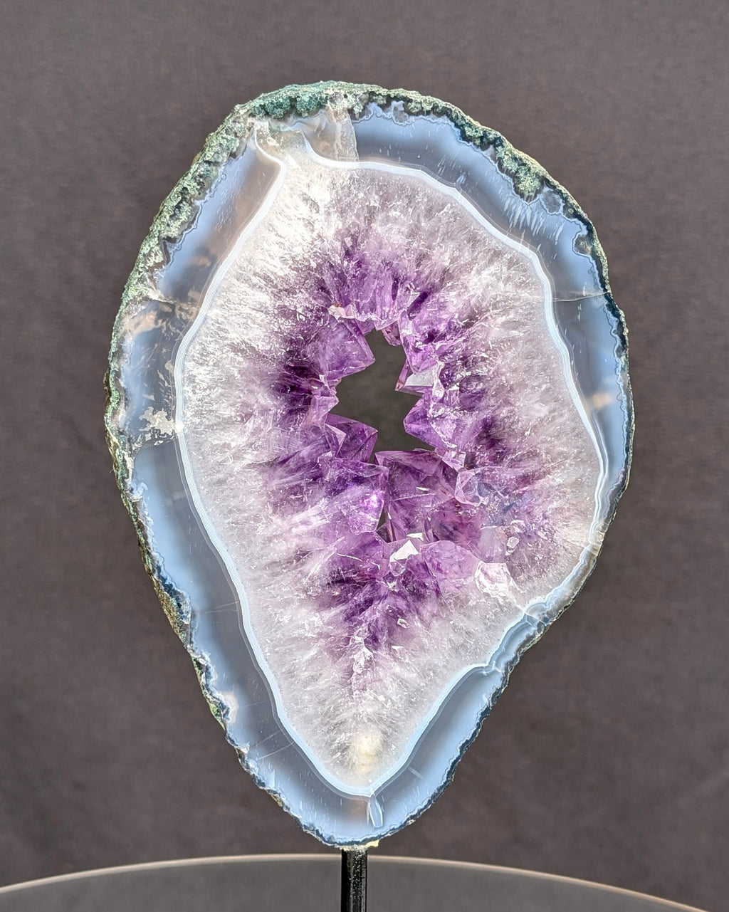 Amethyst Portal on stand