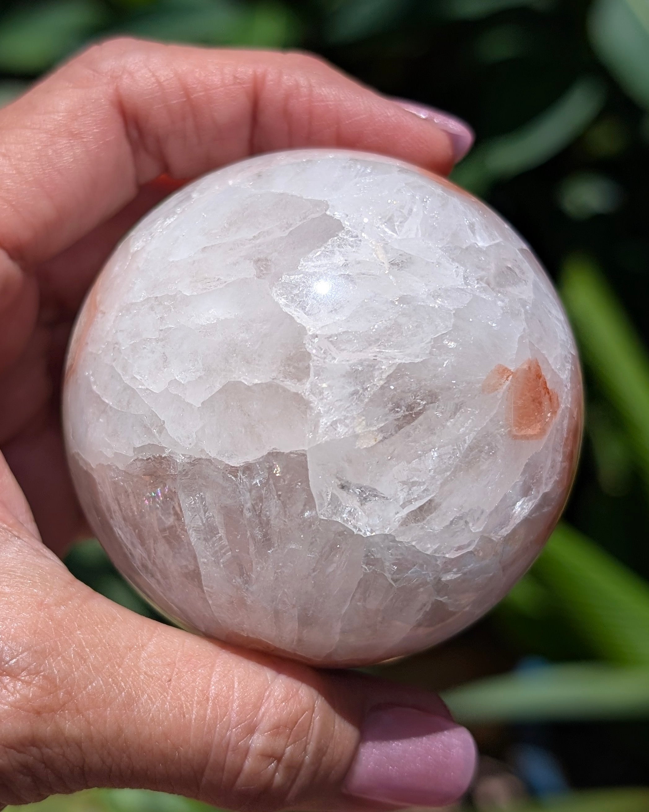 Flower Agate Sphere S