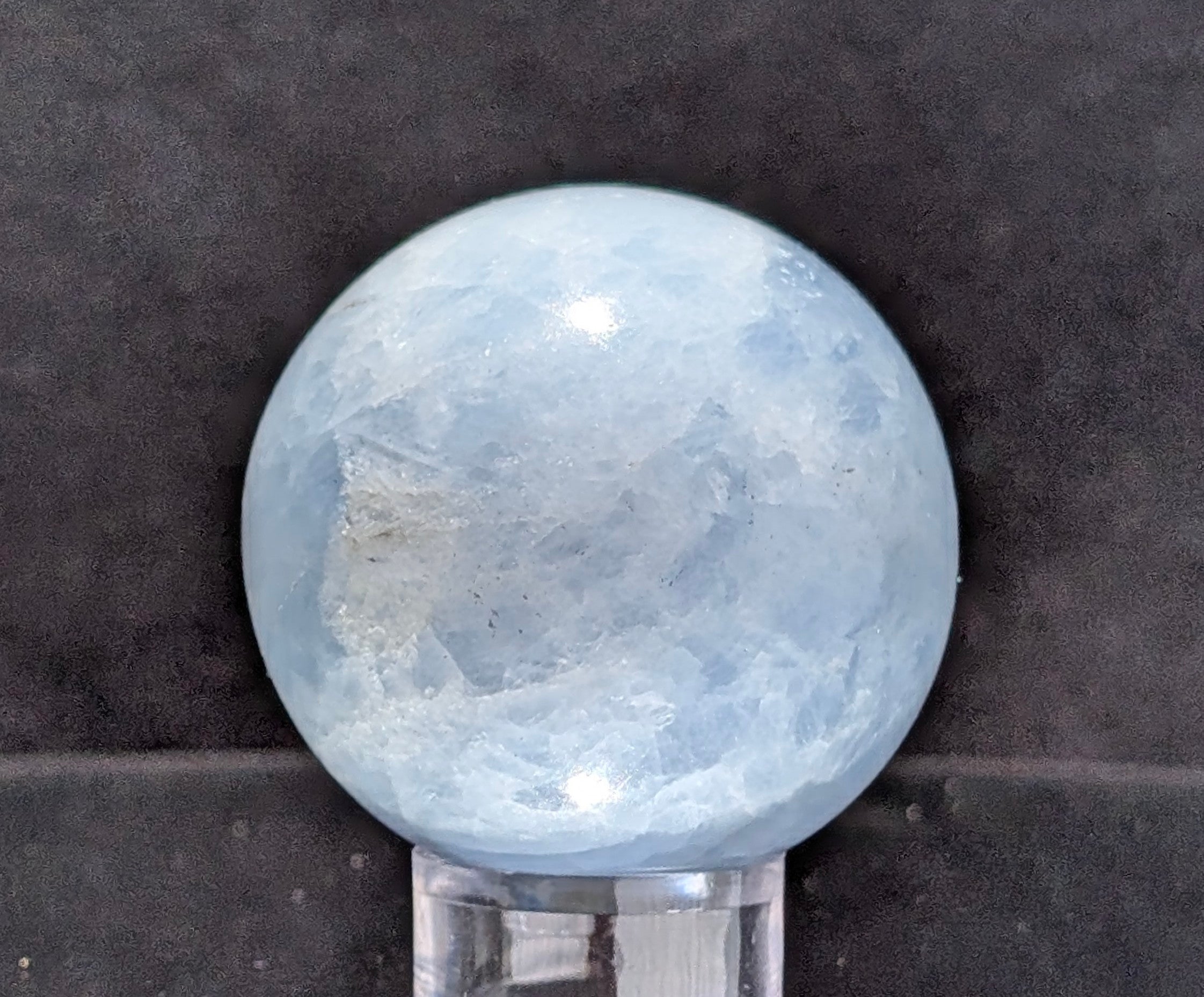 Blue Calcite Sphere B