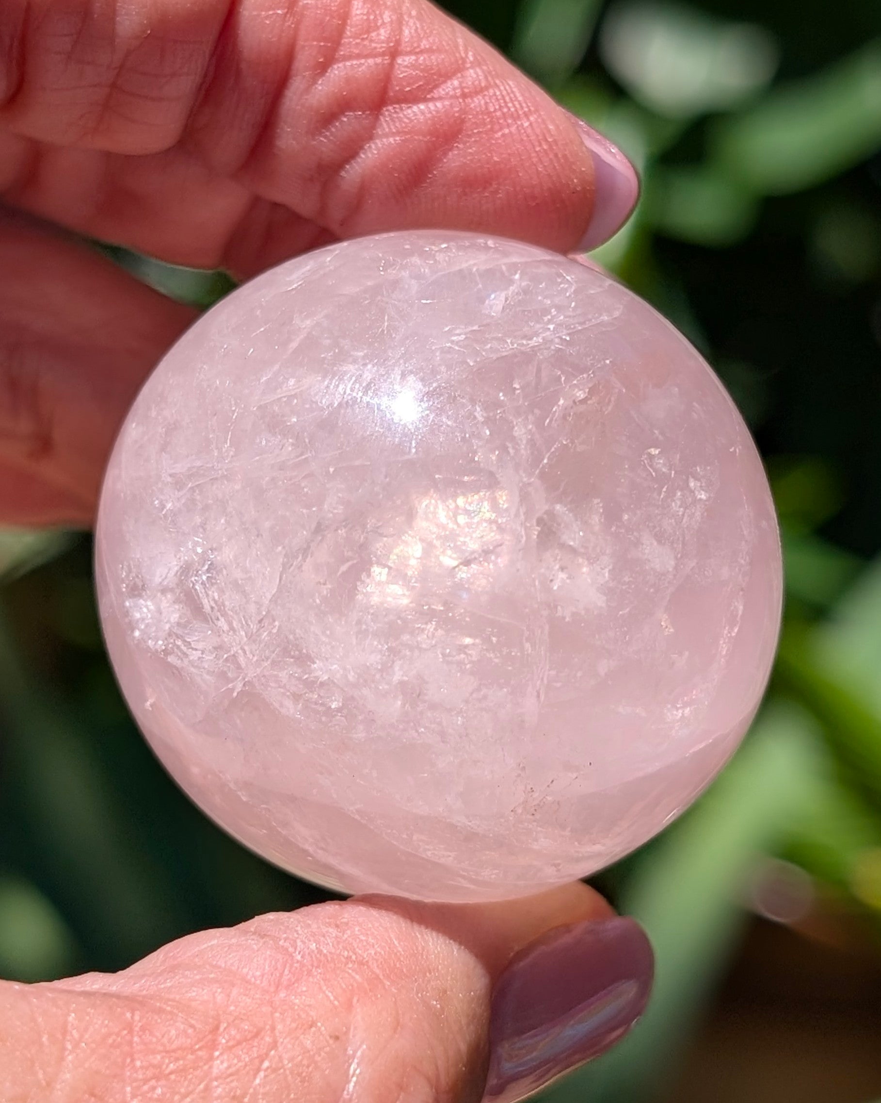 Rose Quartz Sphere I