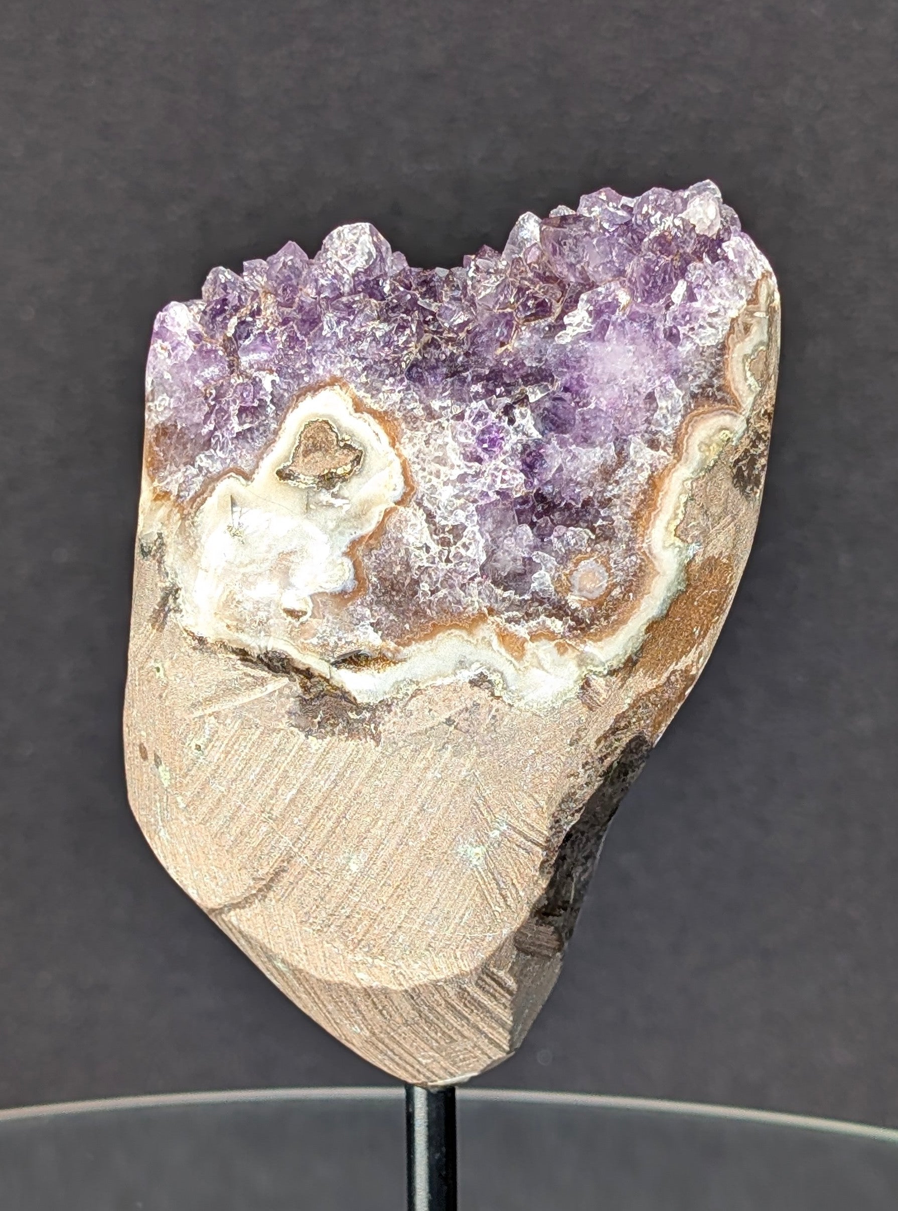 Amethyst Druzy on Stand B