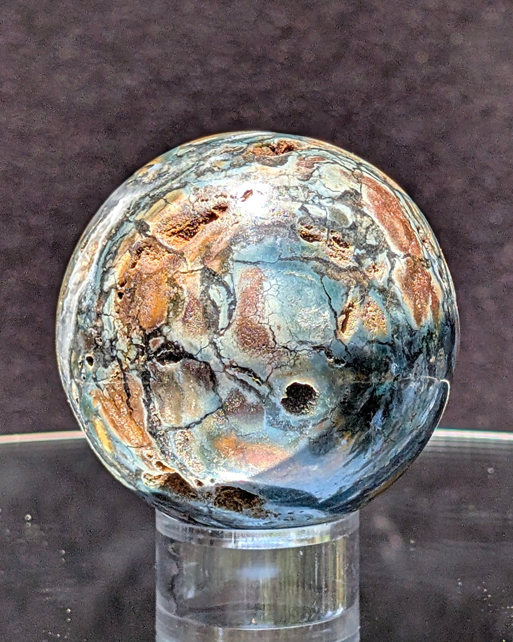 Ocean Jasper Sphere M