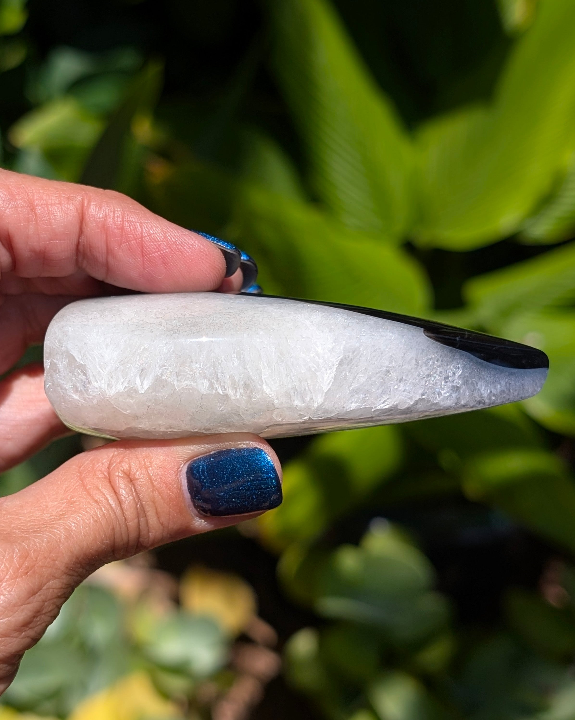Black Sardonyx Agate Flame - Opt. A