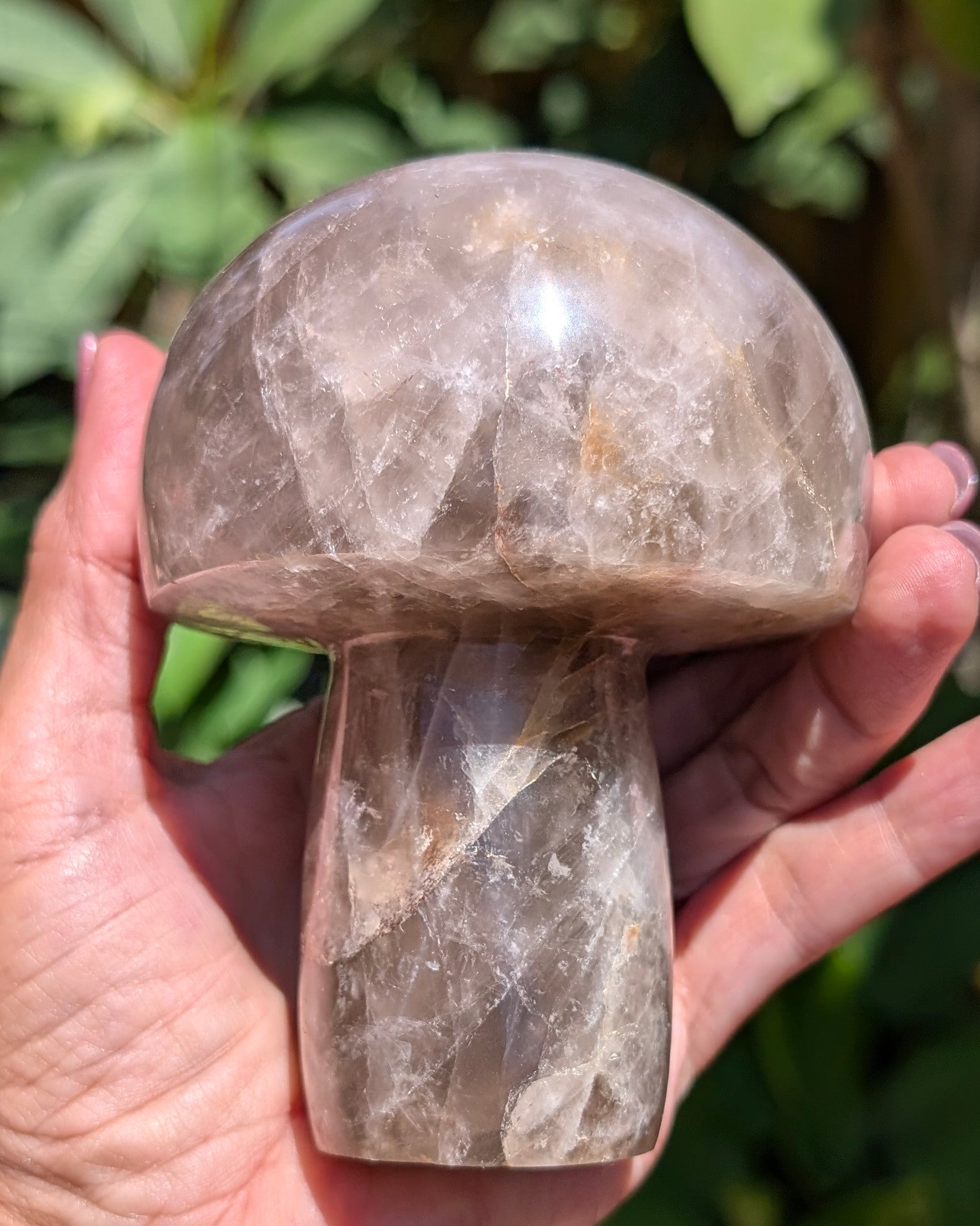 Smokey Quartz Mushroom A