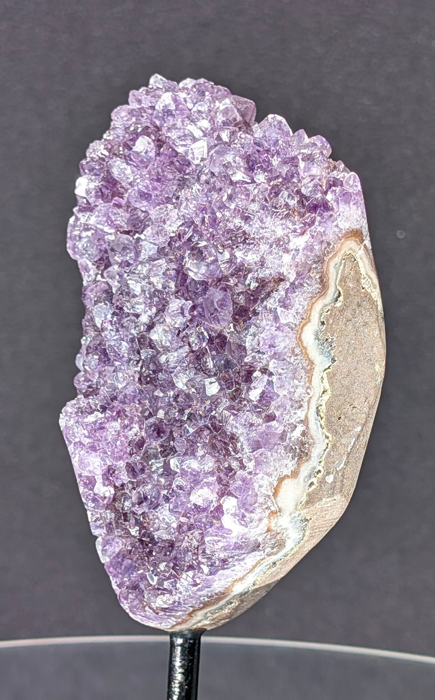 Amethyst Druzy on Stand B