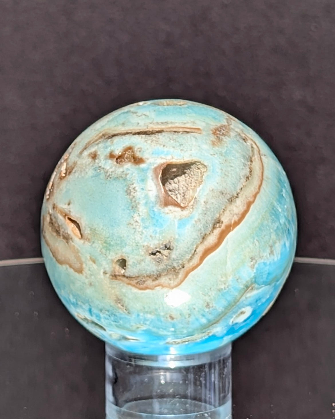 Caribbean Calcite Sphere E