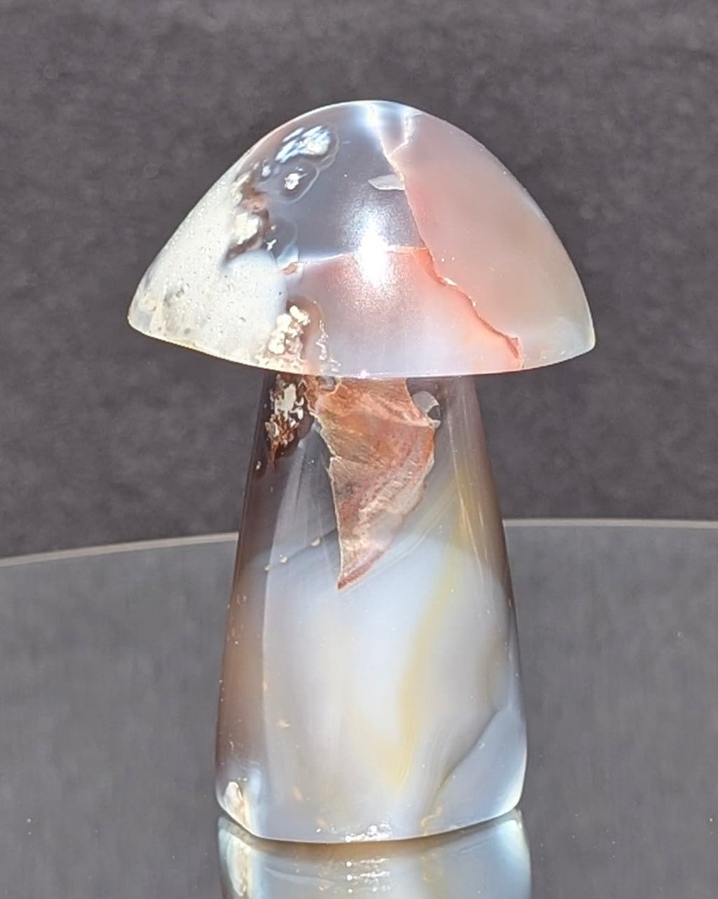 Orca Agate Mushroom I