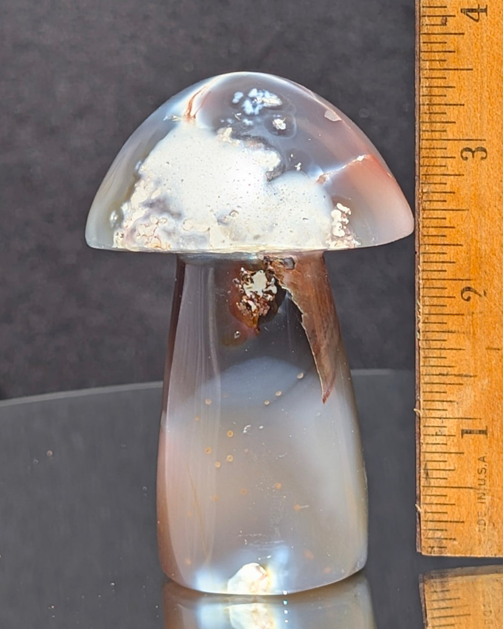 Orca Agate Mushroom I