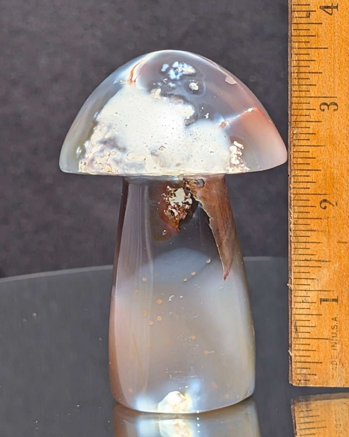 Orca Agate Mushroom I