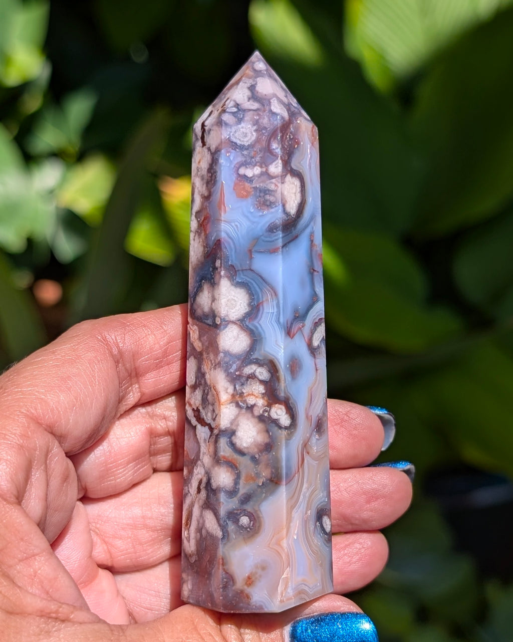 Blue Flower Agate Generator - Opt. M