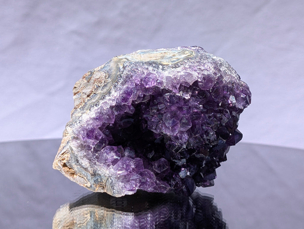 Amethyst Druzy Cluster F