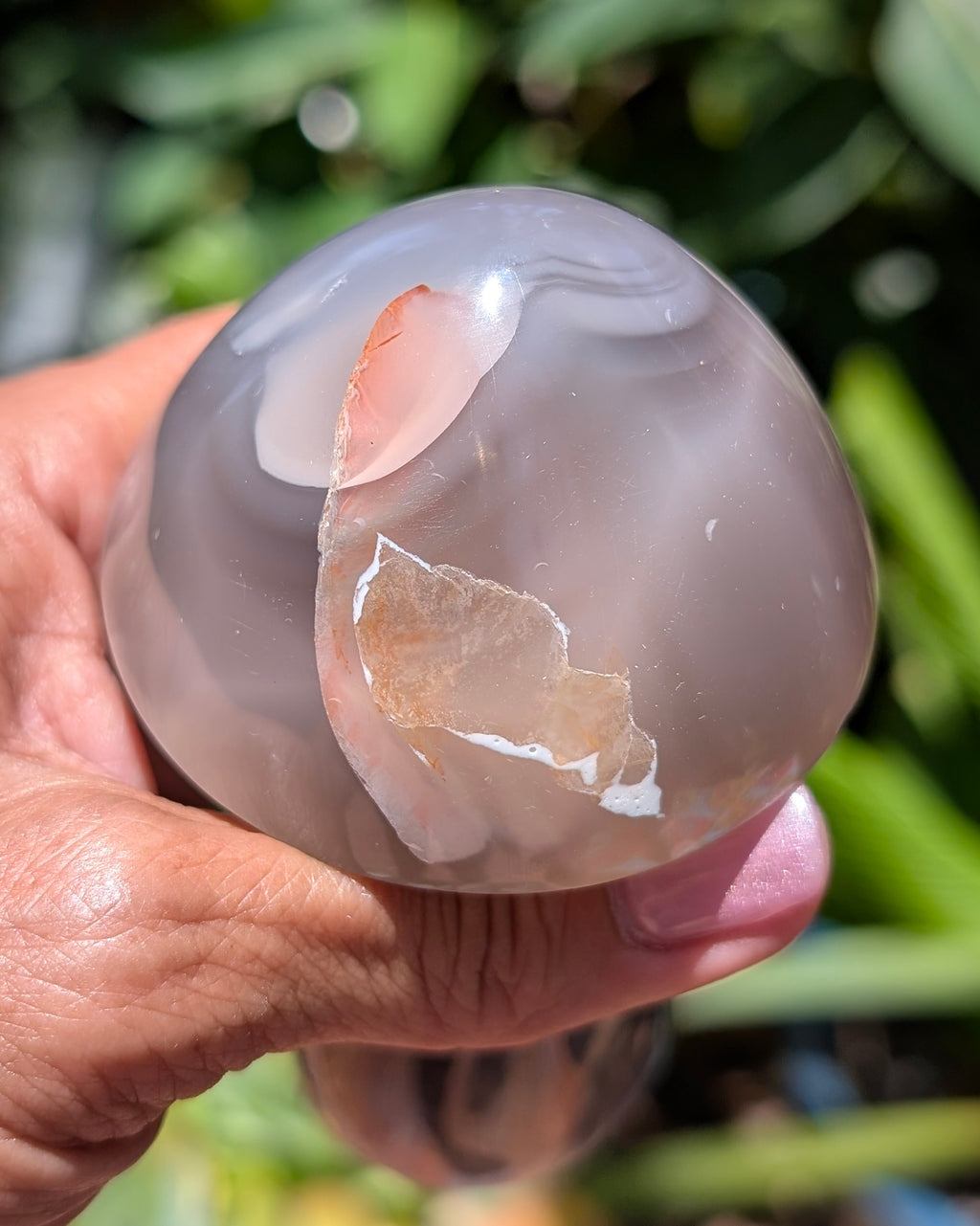 Orca Agate Mushroom H