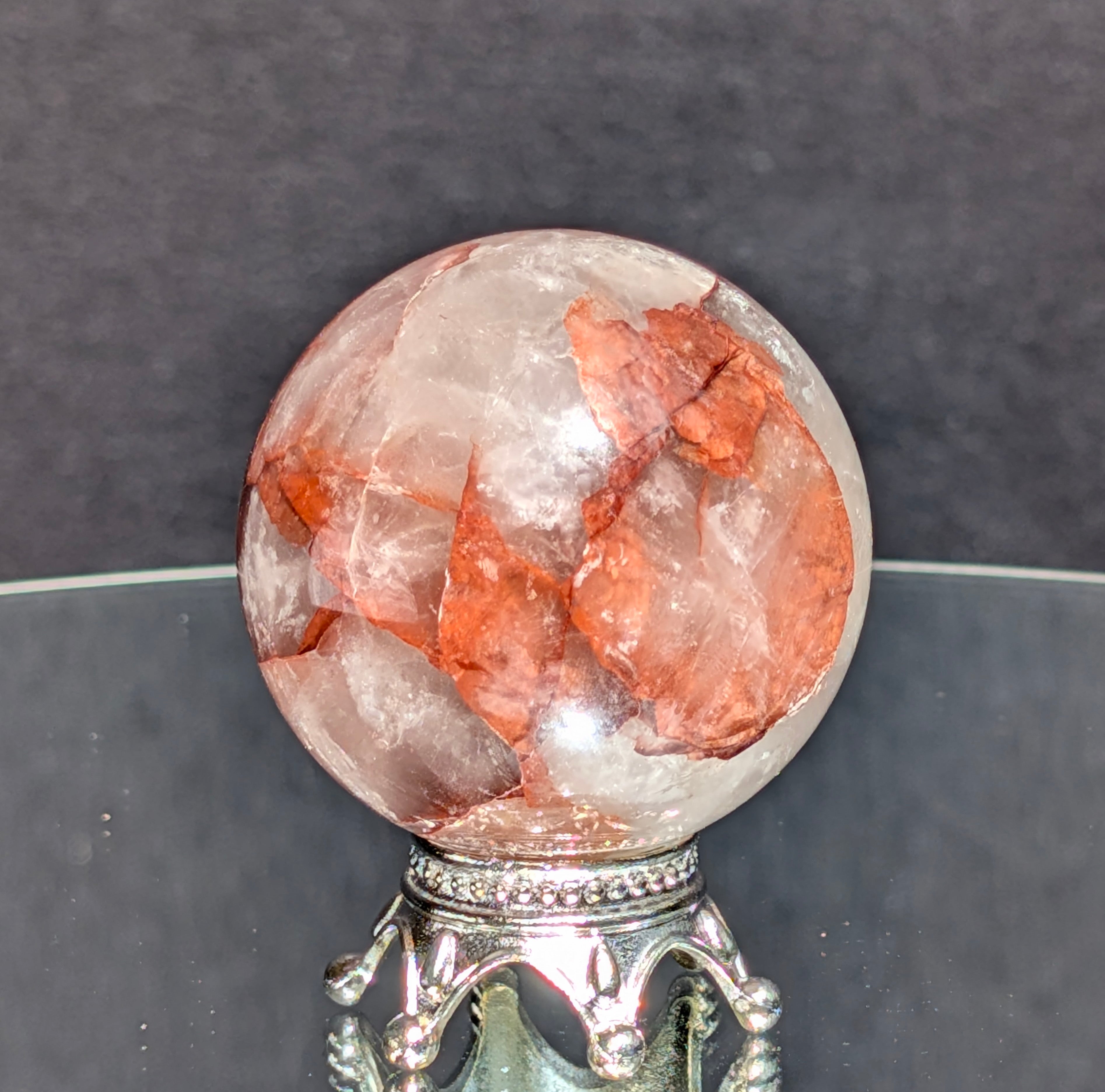 Fire Quartz Sphere C