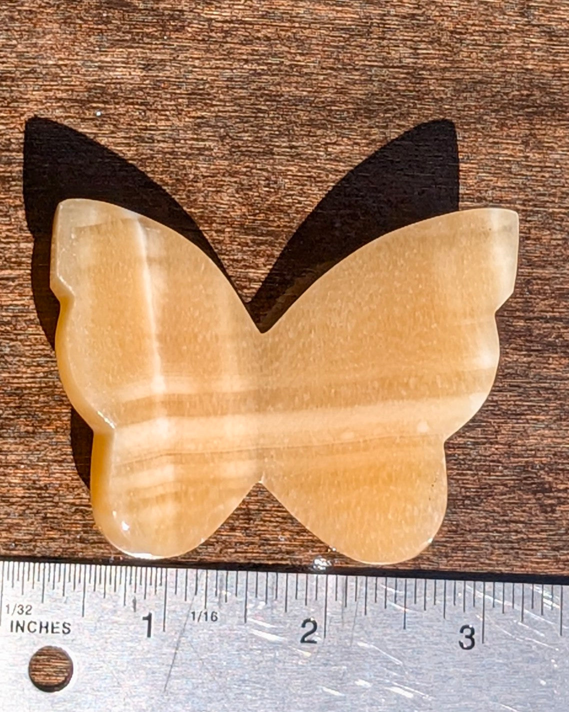 Orange Calcite Butterfly U
