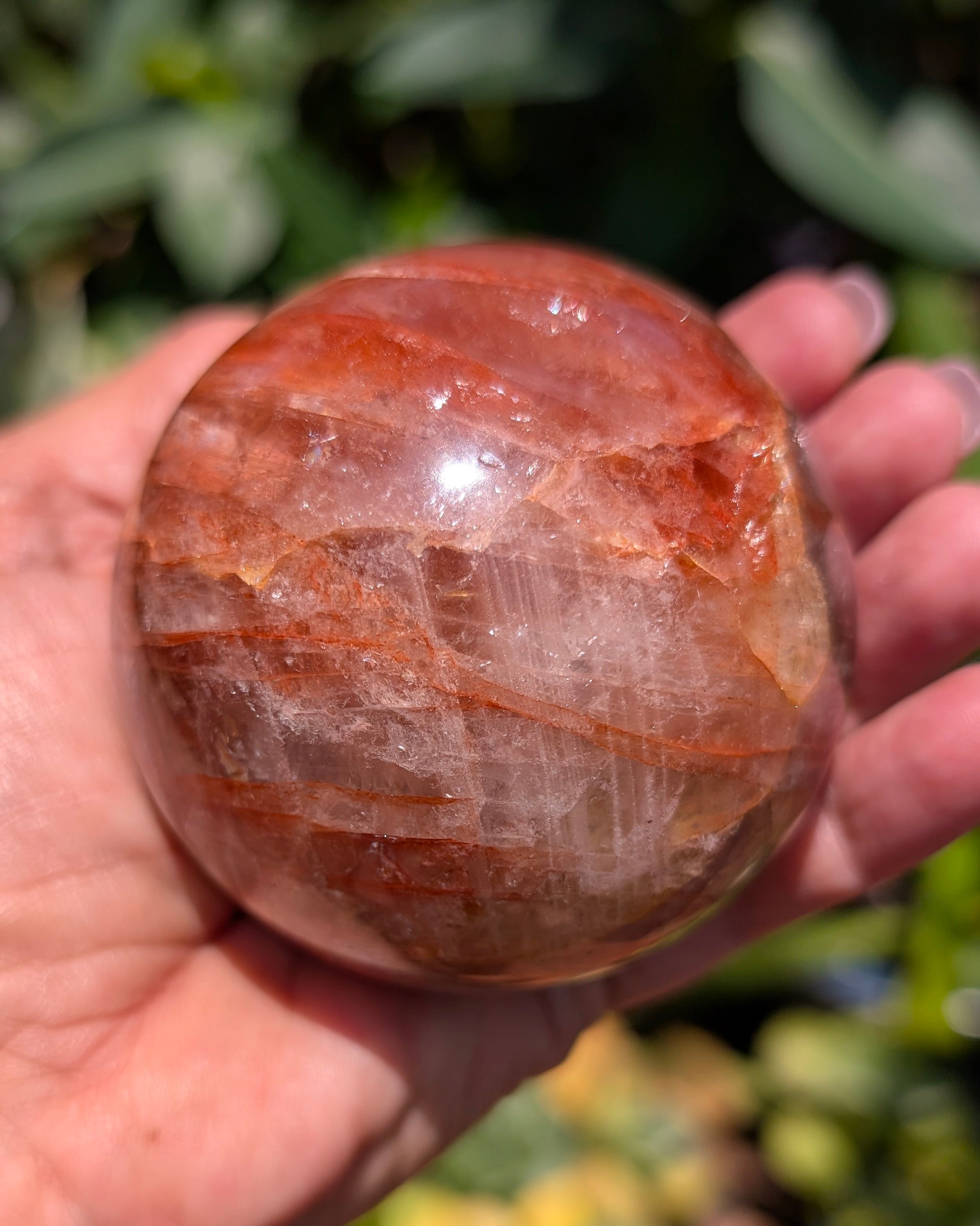 Fire Quartz Sphere A