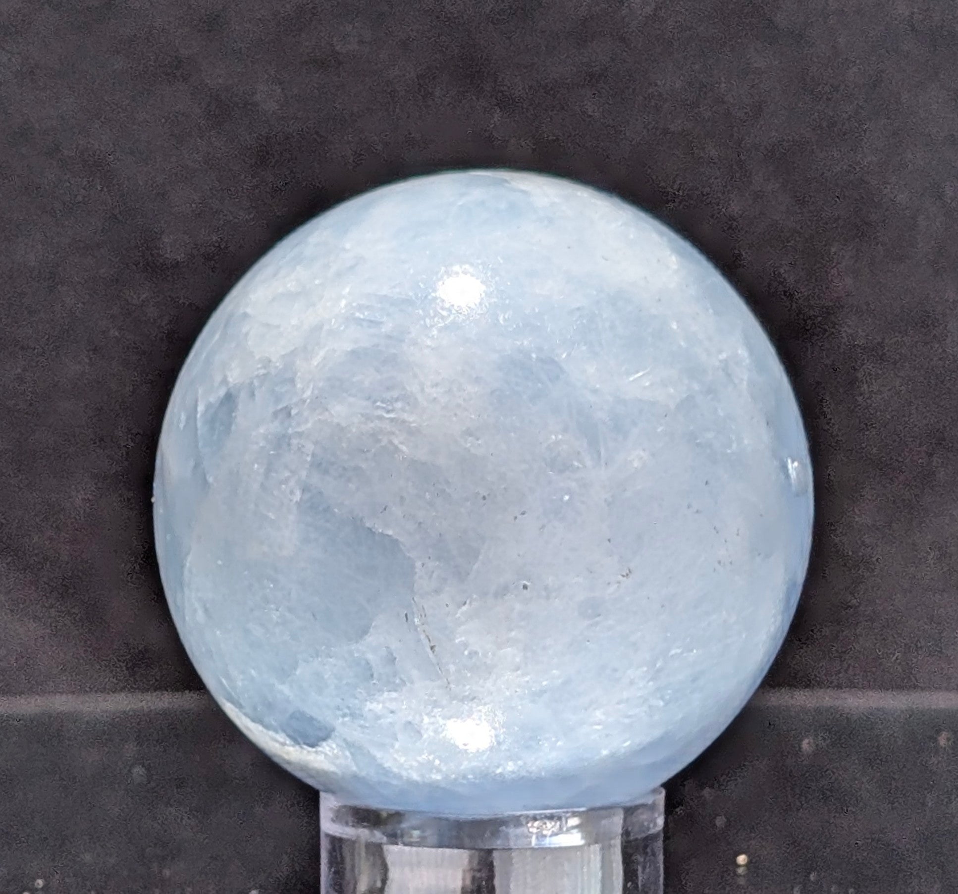 Blue Calcite Sphere B