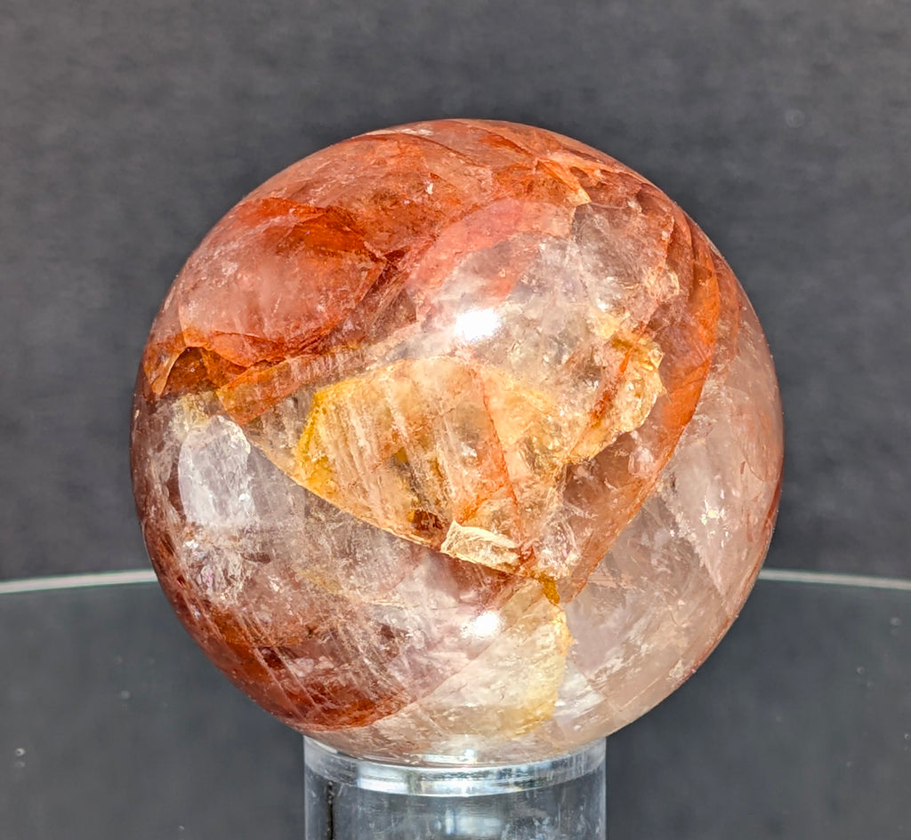 Fire Quartz Sphere A