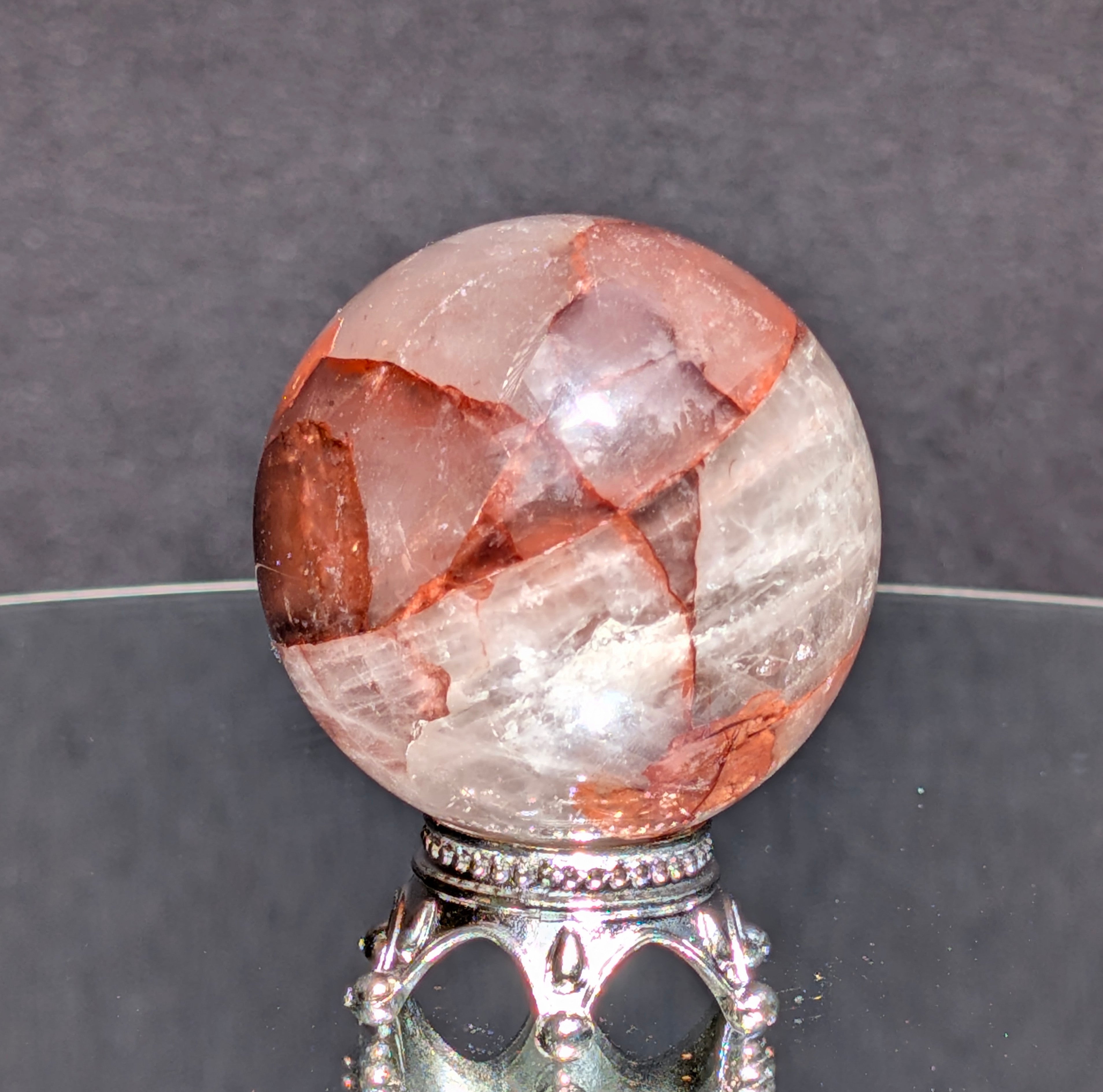 Fire Quartz Sphere C