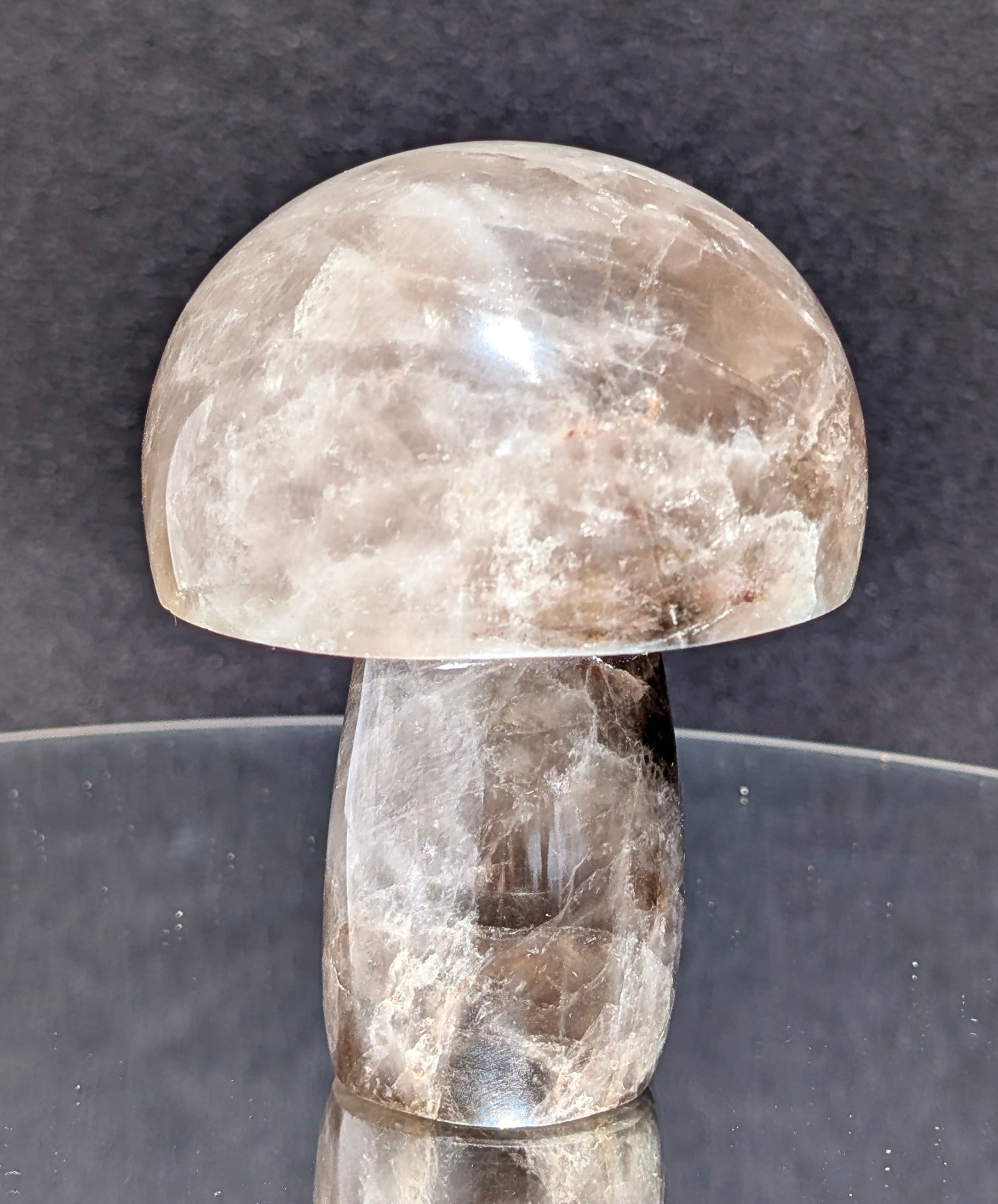 Smokey Quartz Mushroom A