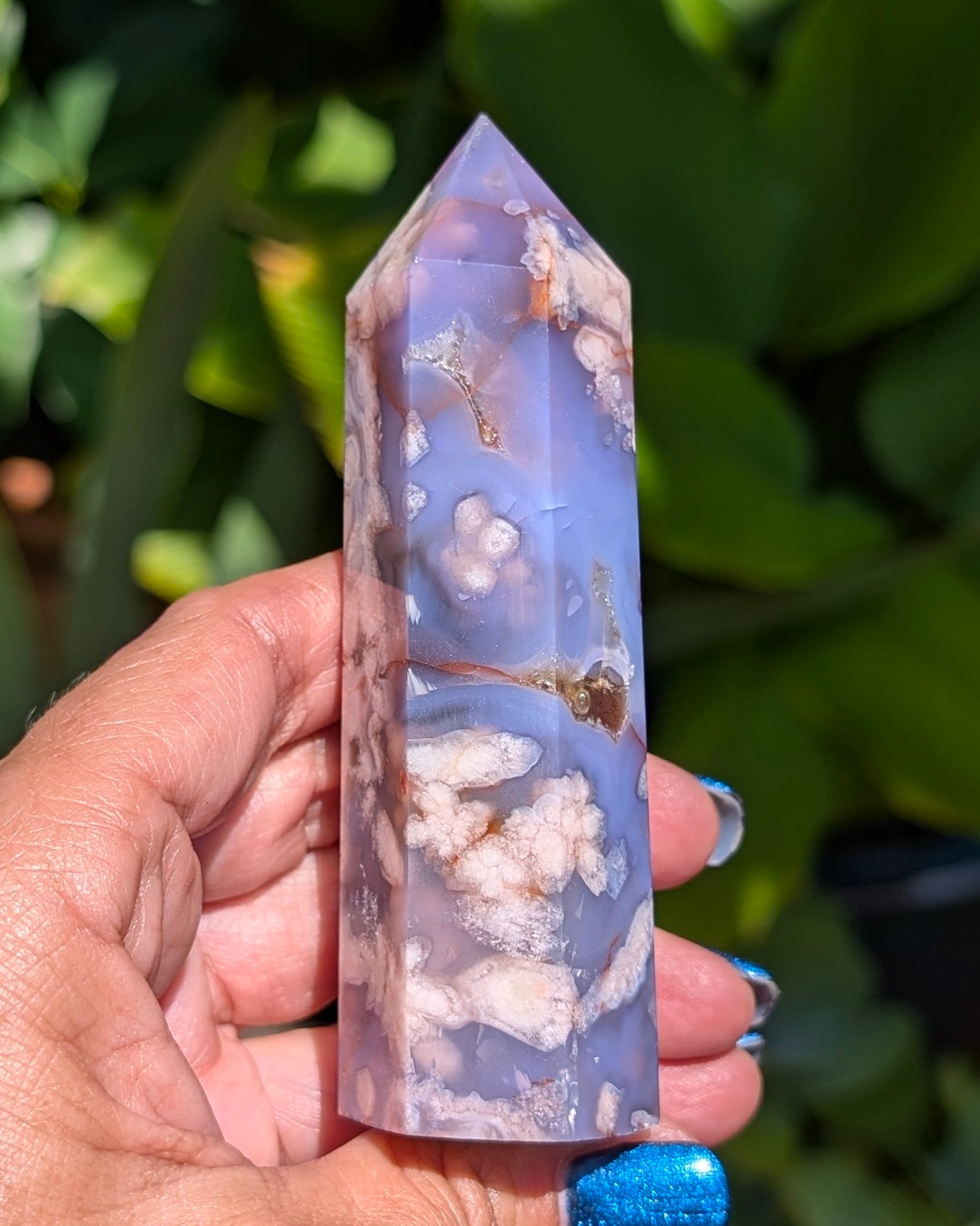 Blue Flower Agate Generator - Opt. L