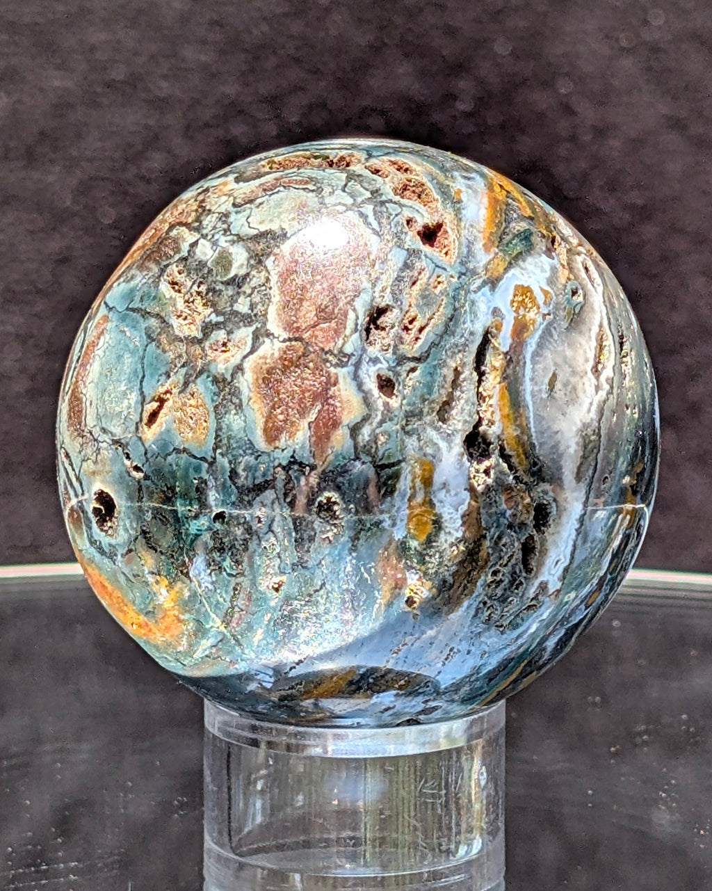 Ocean Jasper Sphere M