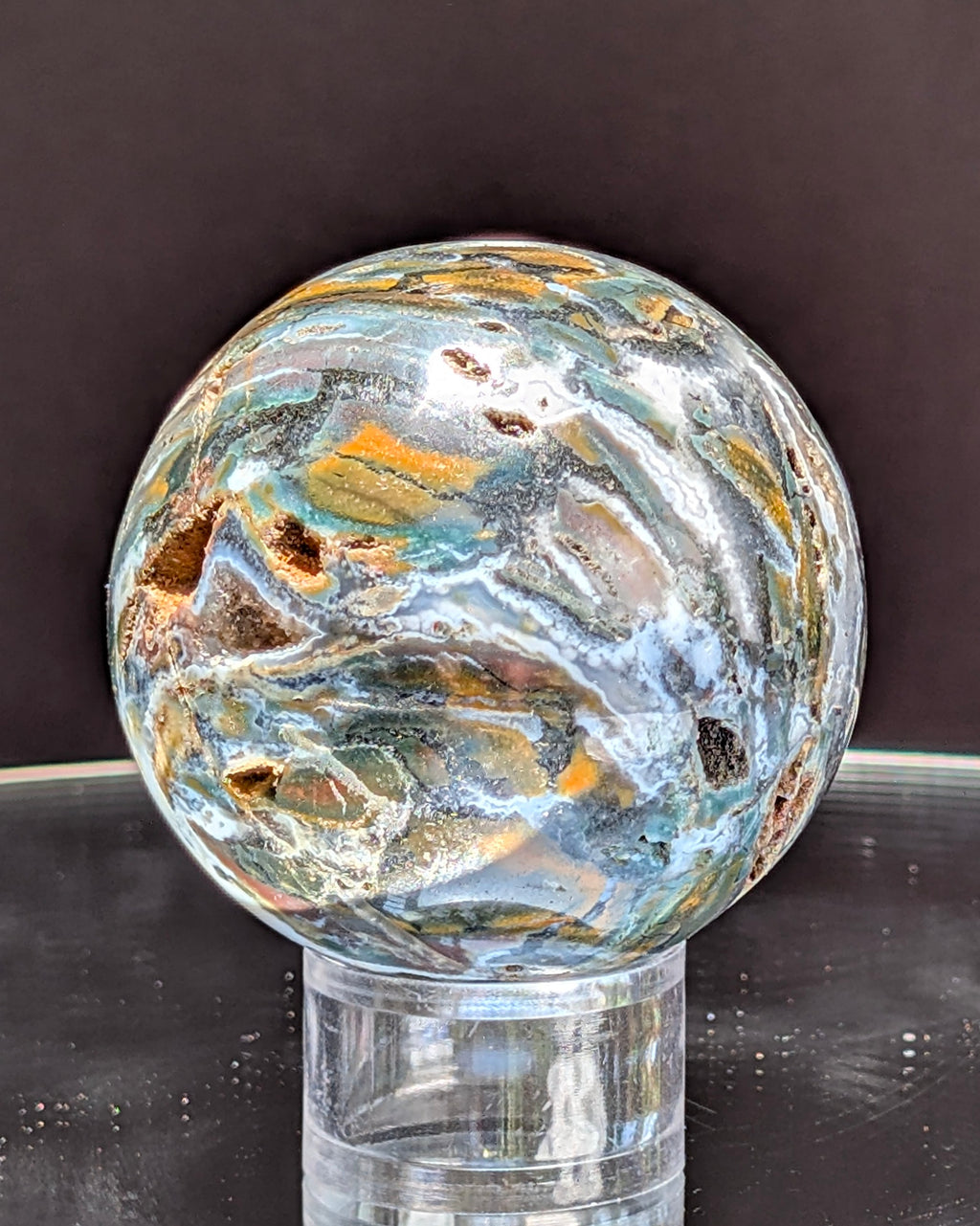 Ocean Jasper Sphere M
