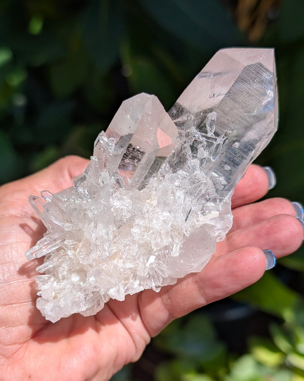Gorgeous Brazilian Clear Quartz Cluster - Opt. B
