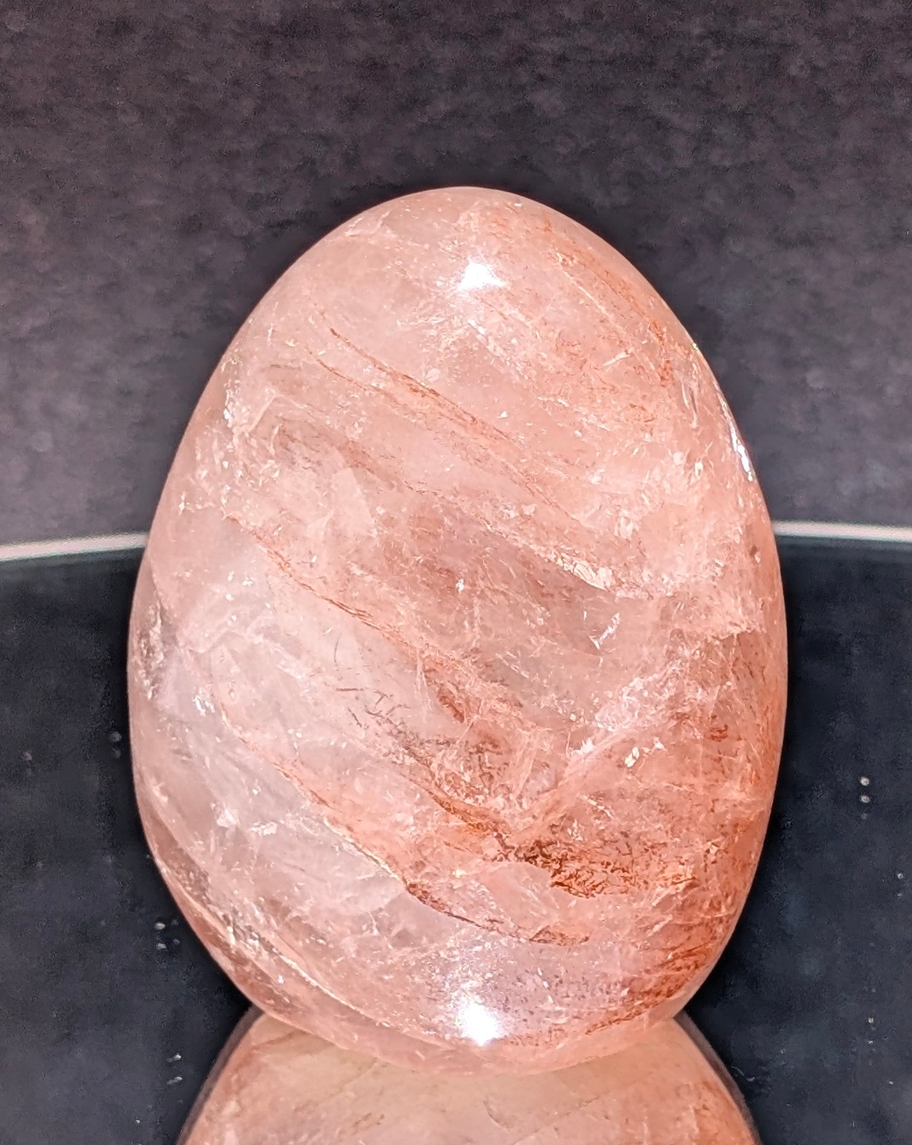 Fire Quartz Egg
