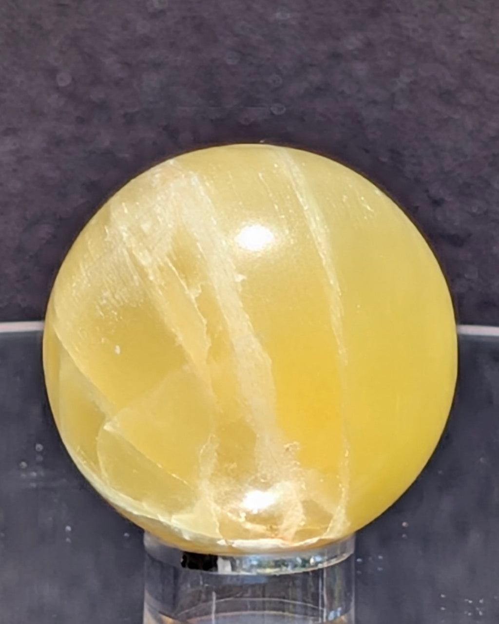 Yellow Calcite Sphere A