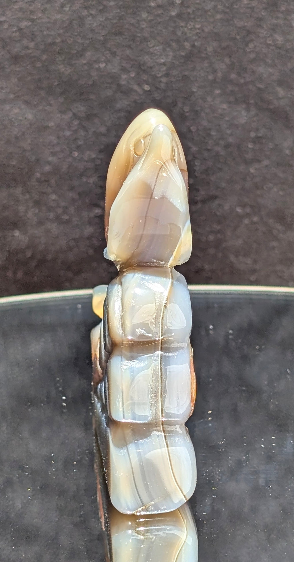 Agate Druzy Dolphin C