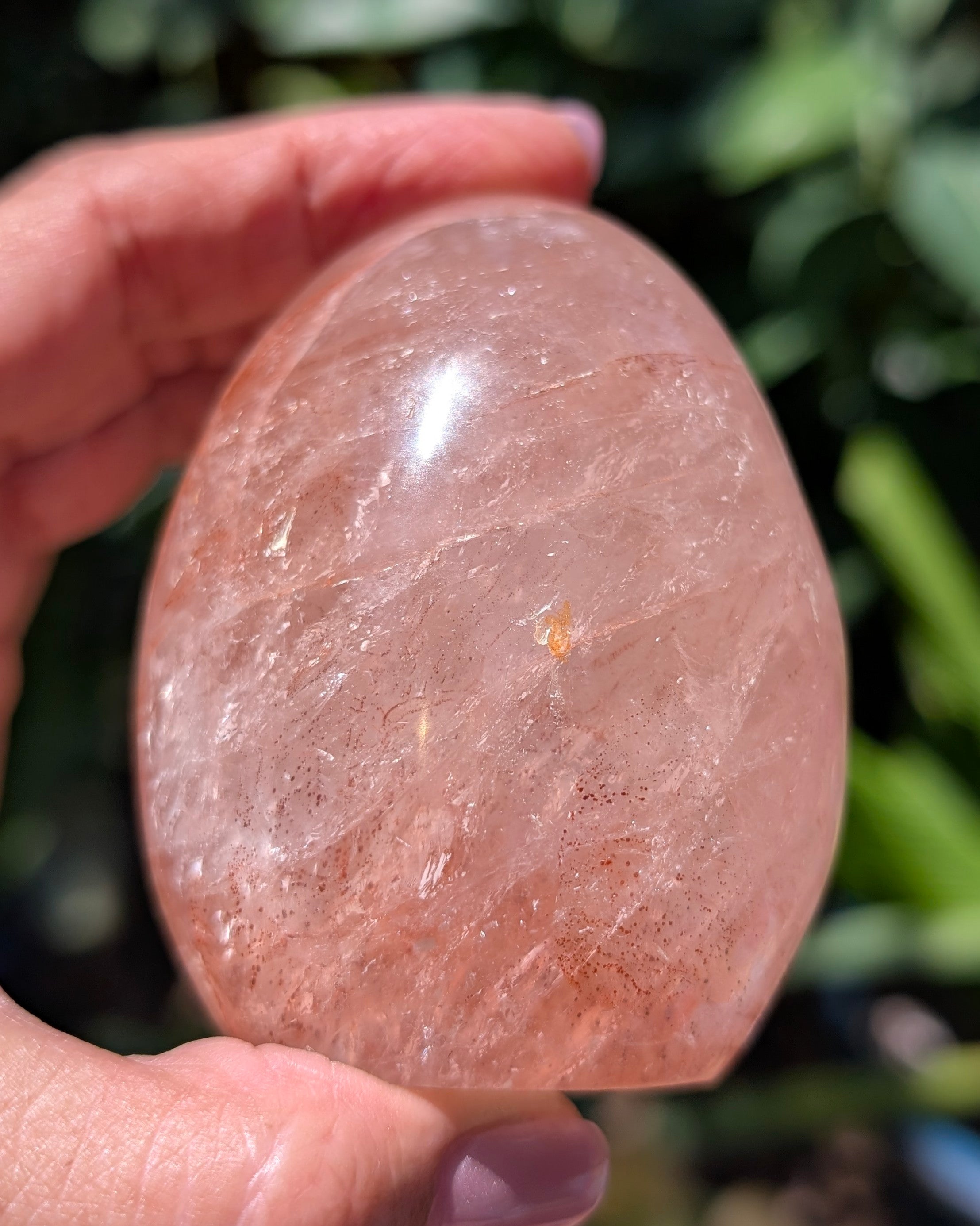 Fire Quartz Egg