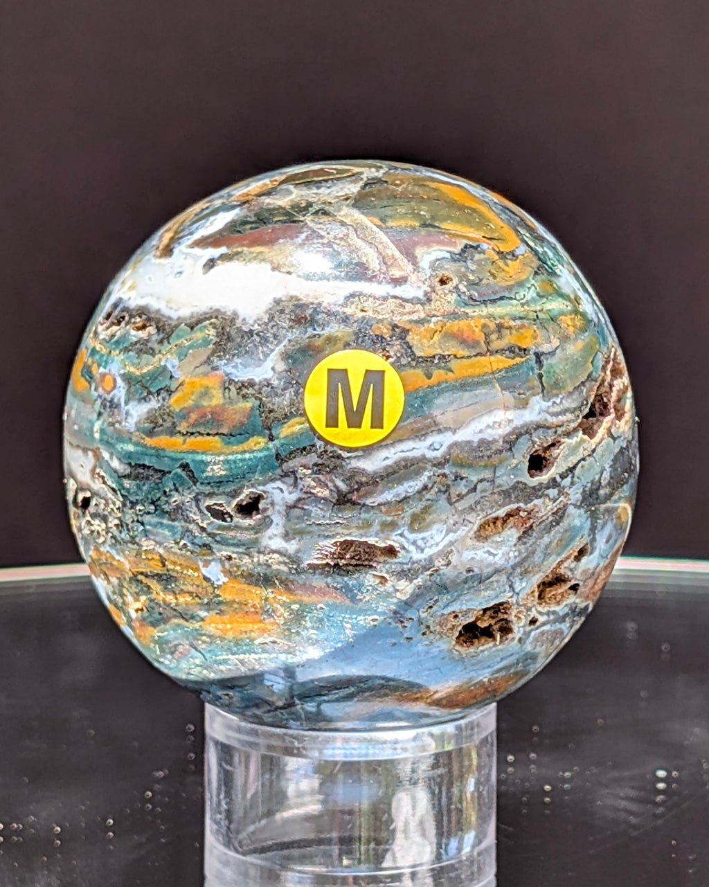 Ocean Jasper Sphere M