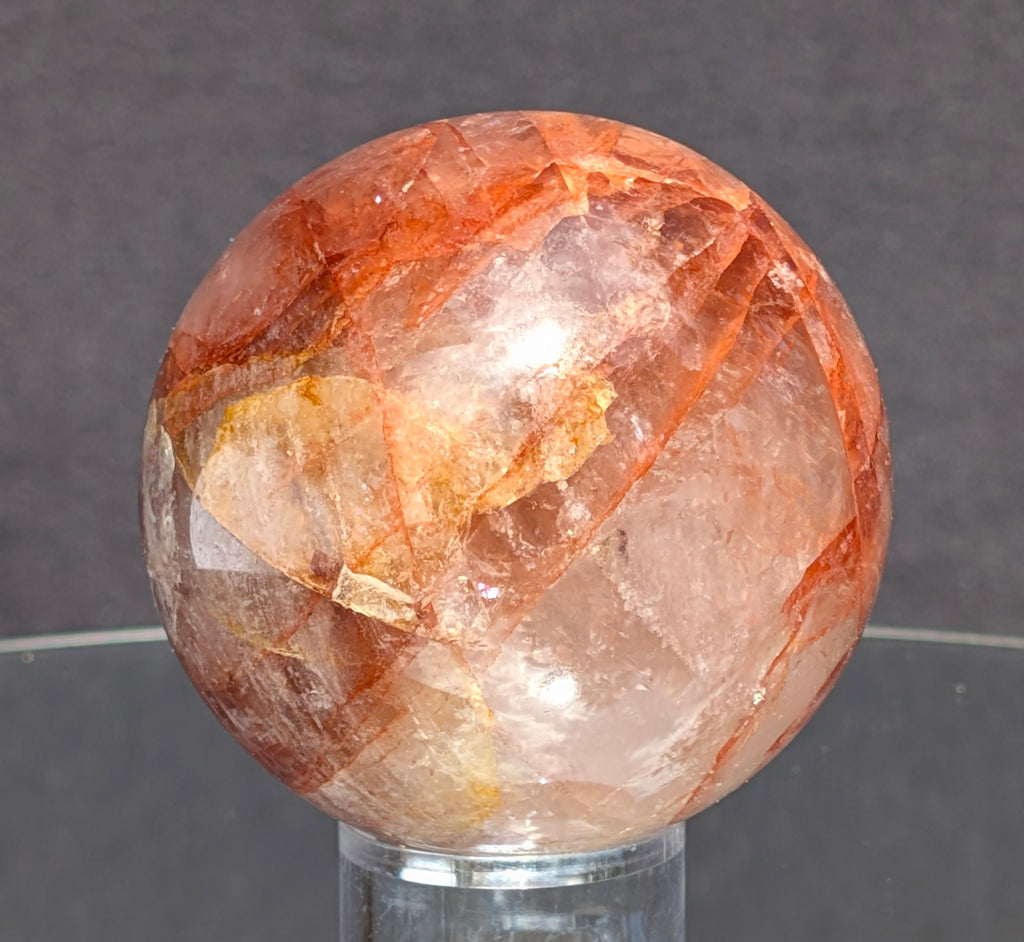 Fire Quartz Sphere A