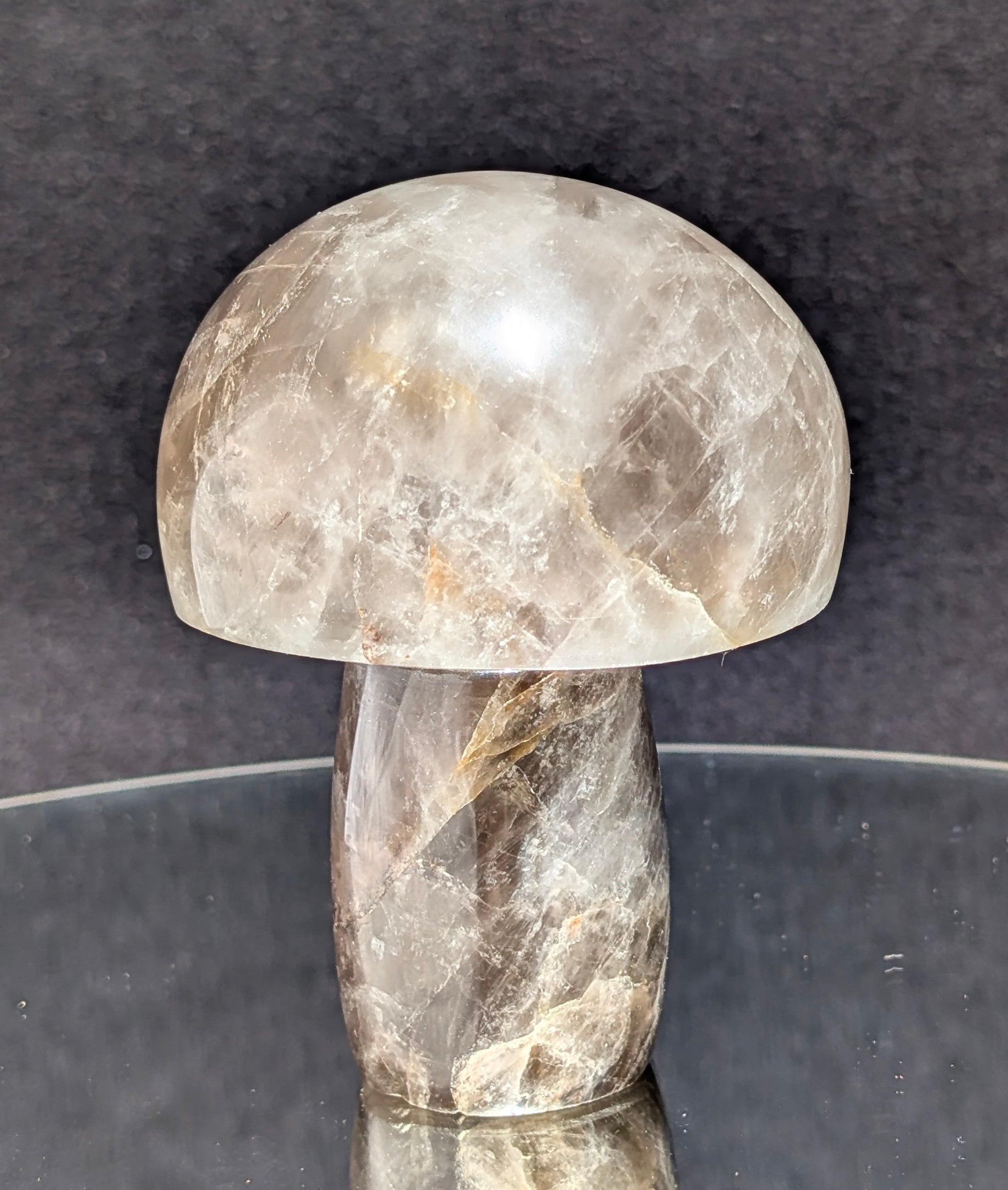 Smokey Quartz Mushroom A