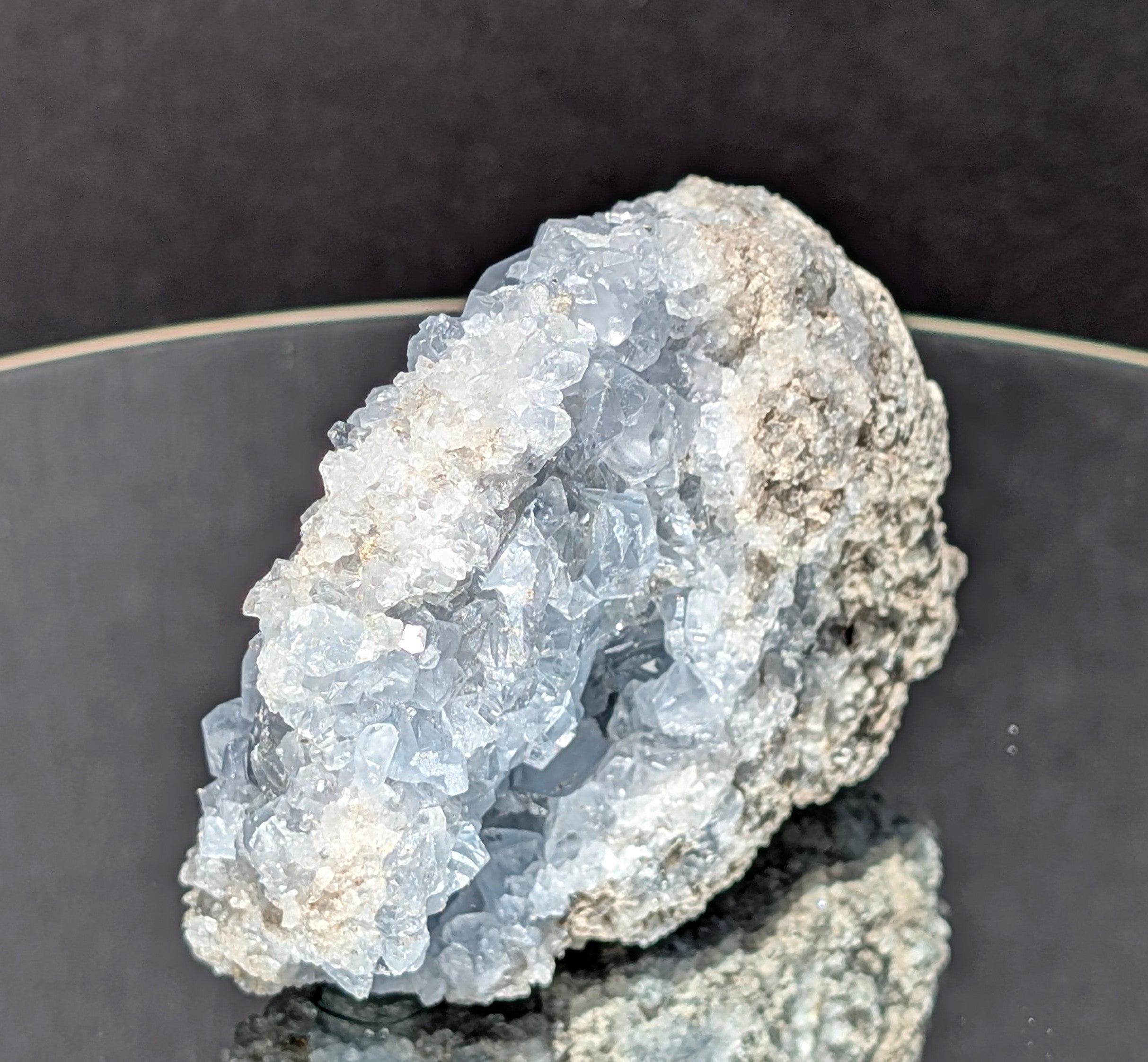 Celestite Cluster H