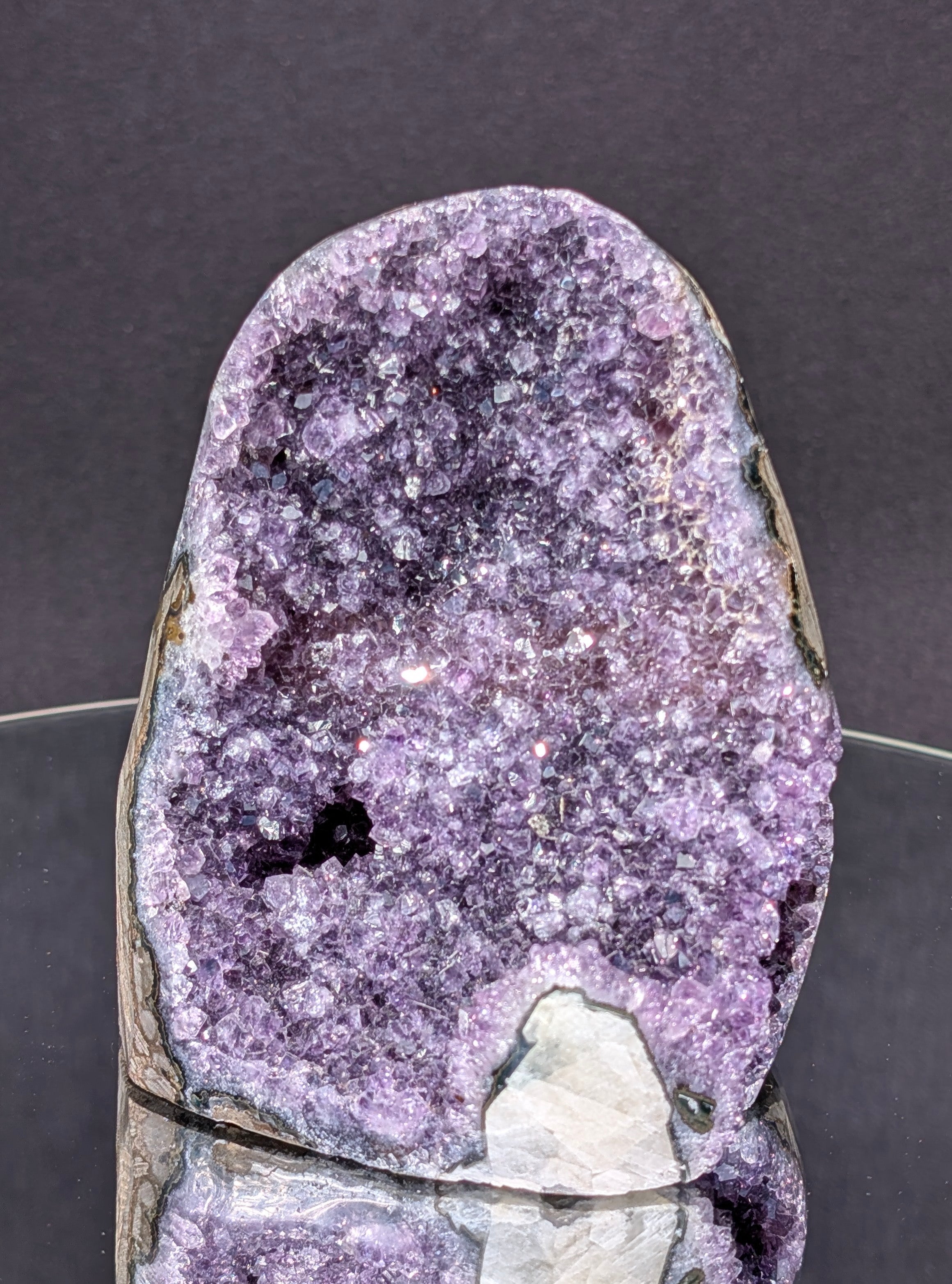 Amethyst Druzy Cluster C
