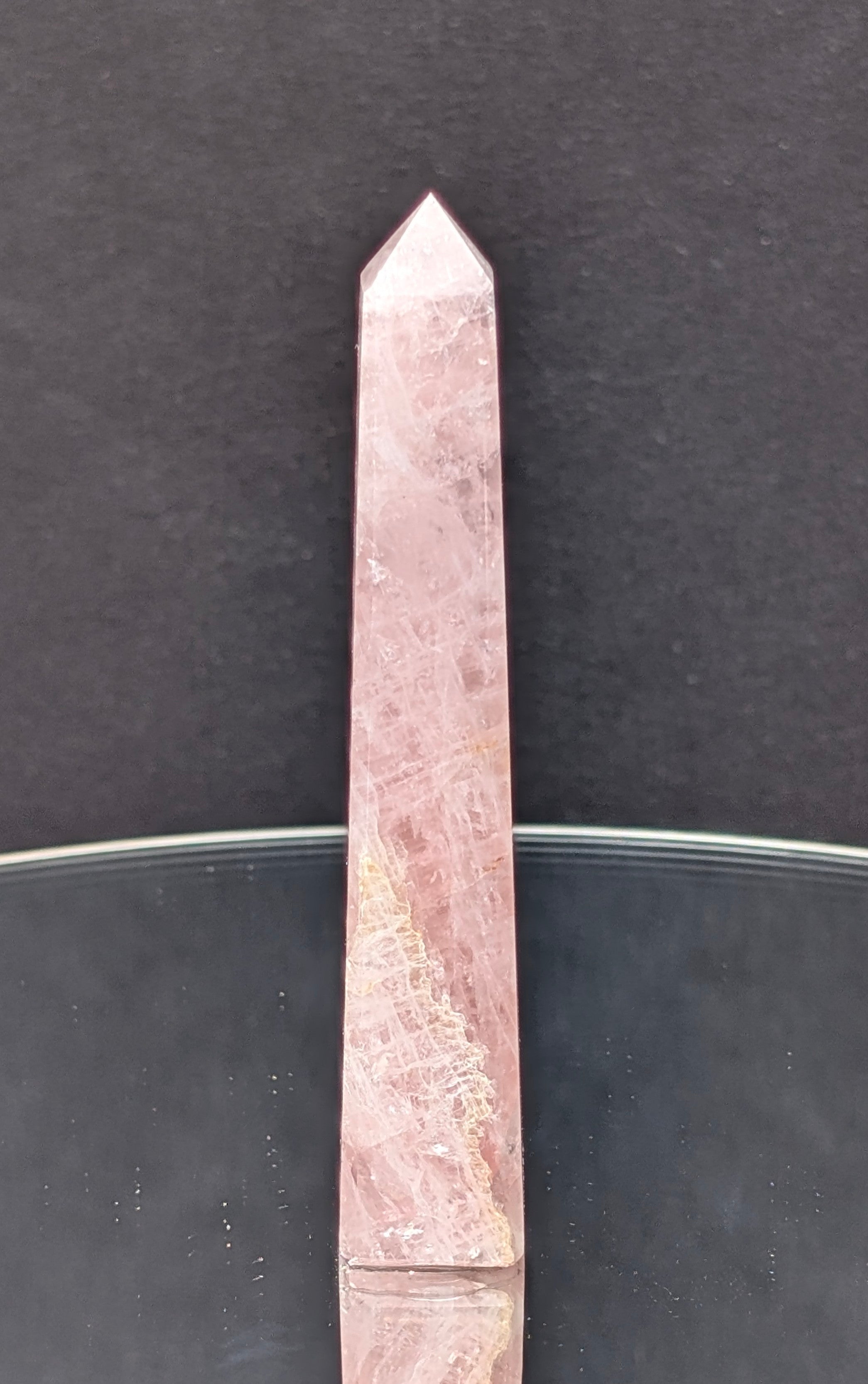 Rose Quartz Obelisk