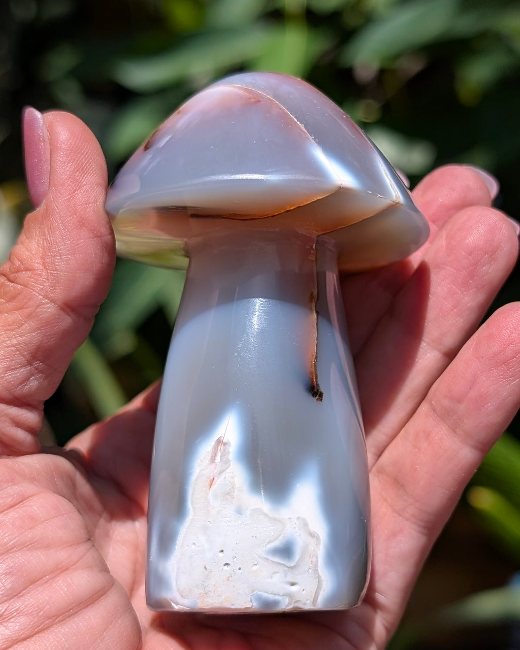 Orca Agate Mushroom J