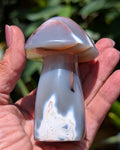 Orca Agate Mushroom J