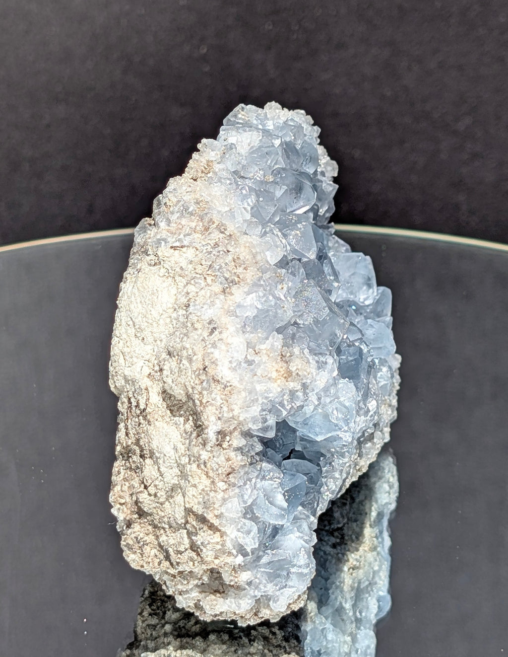 Celestite Cluster H