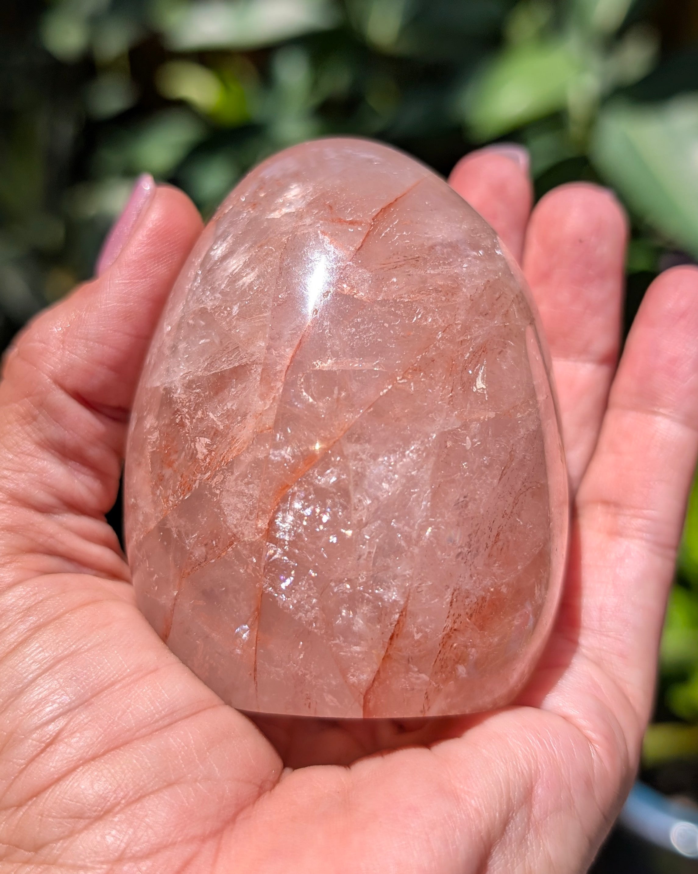 Fire Quartz Egg