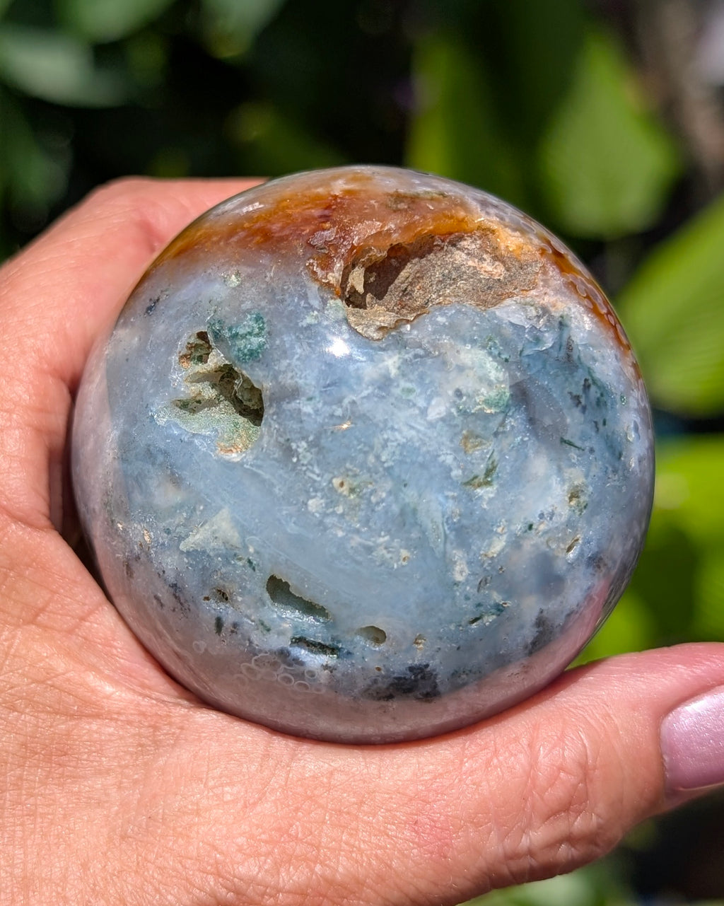 Ocean Jasper Sphere F
