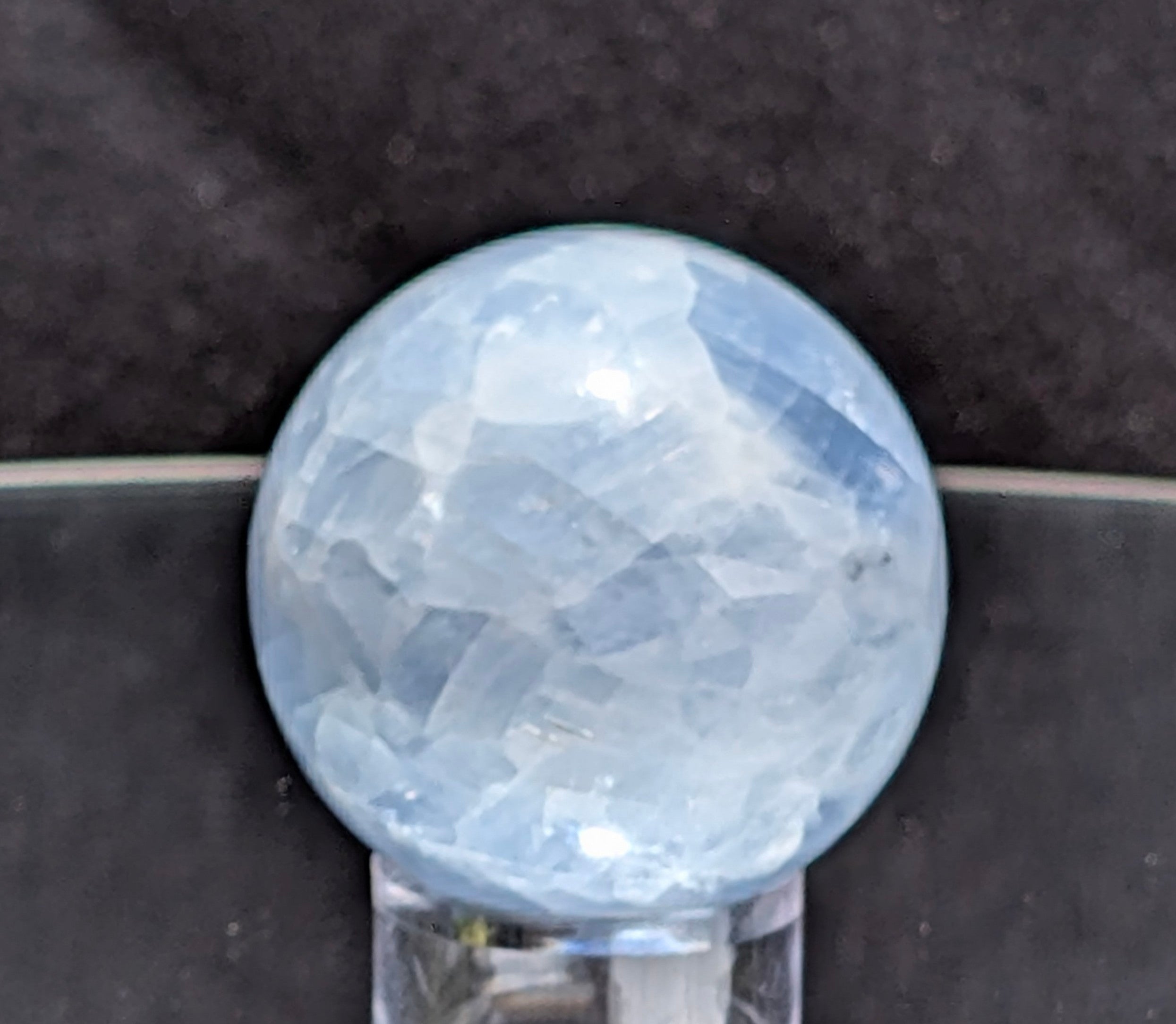 Blue Calcite Sphere G