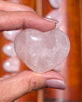 Rose Quartz Heart - Opt. F