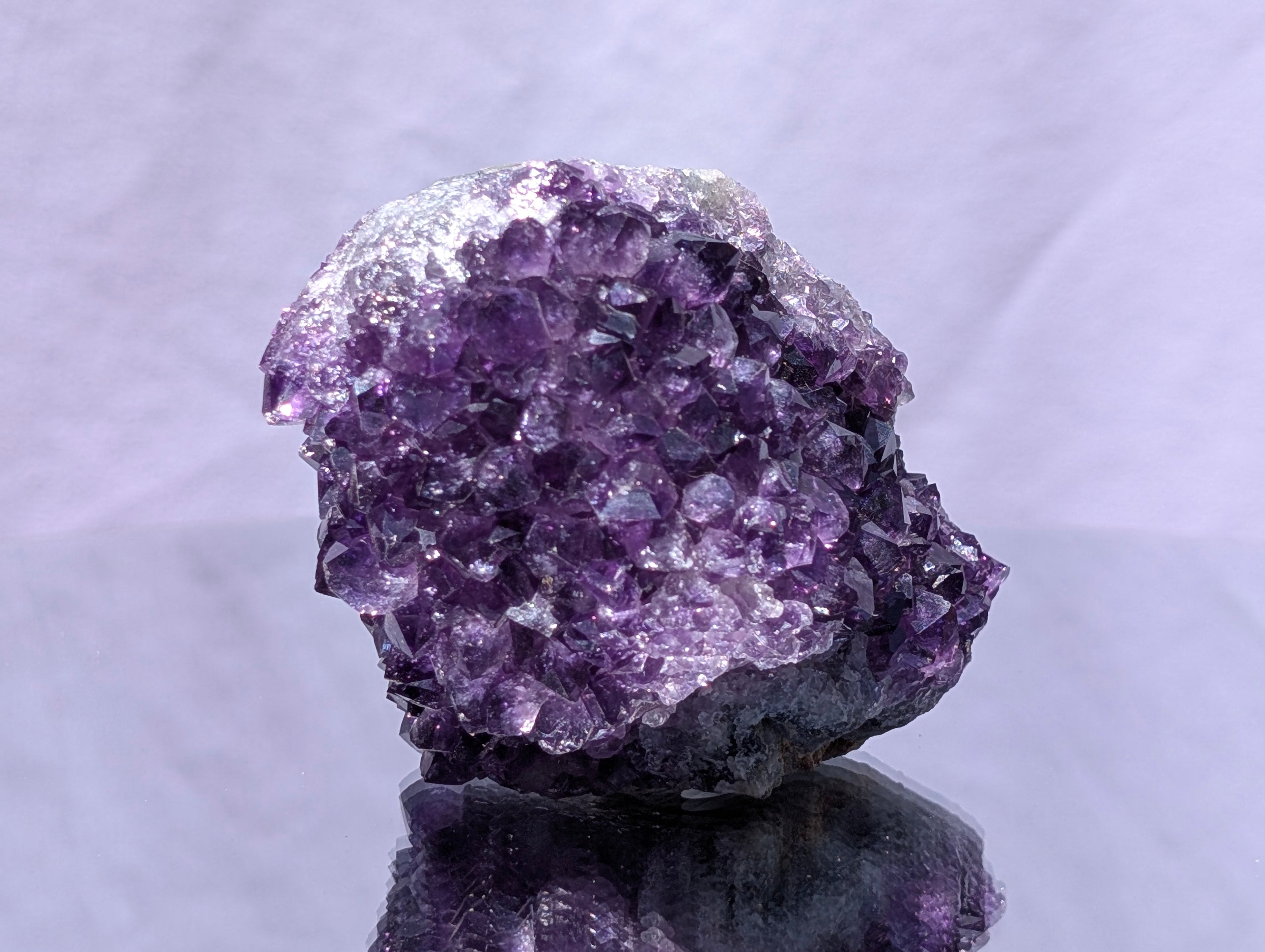 Amethyst Druzy Cluster F