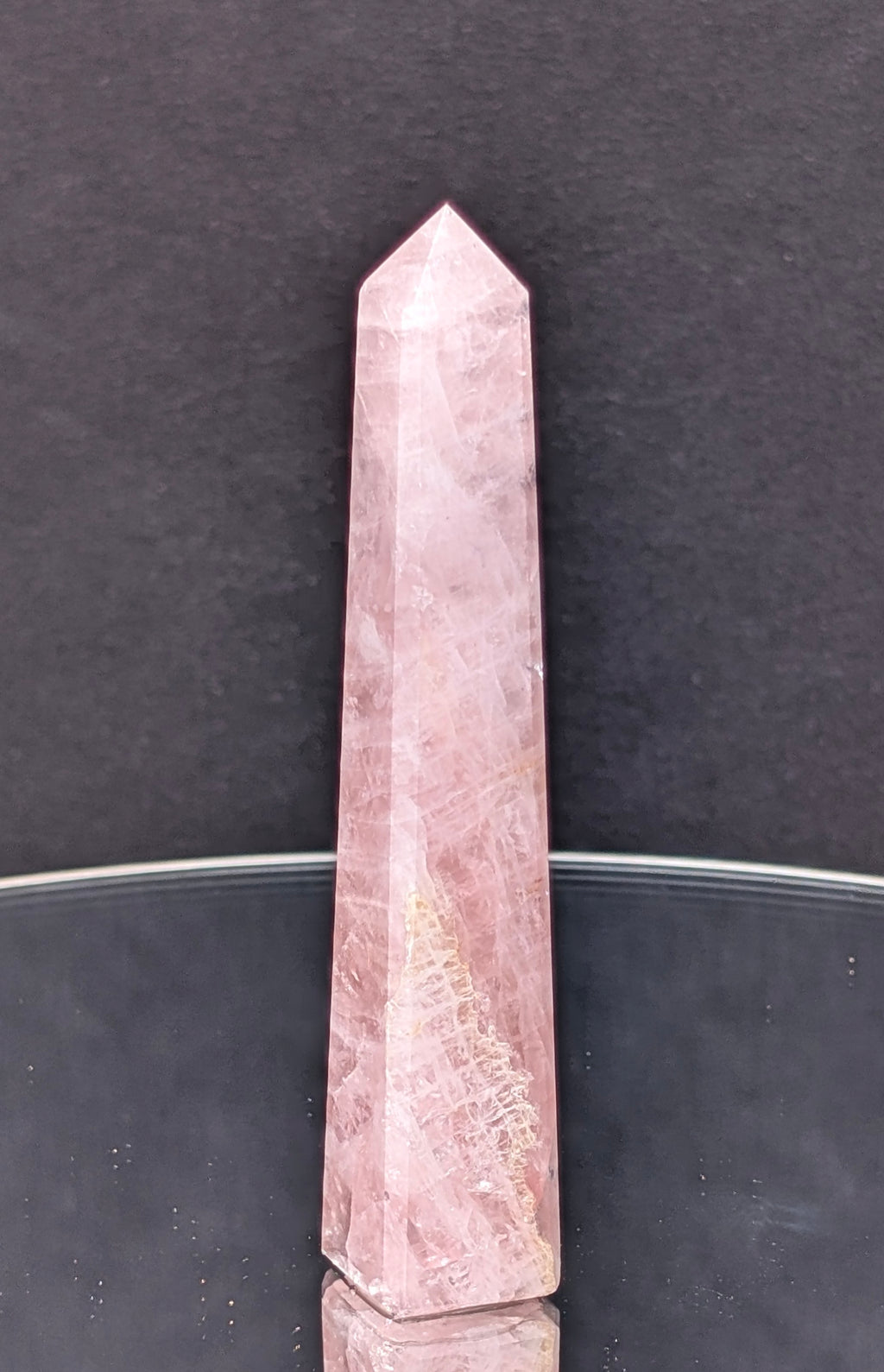 Rose Quartz Obelisk