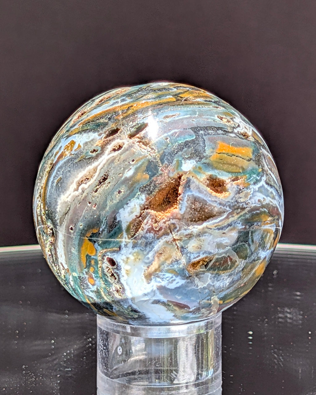 Ocean Jasper Sphere M