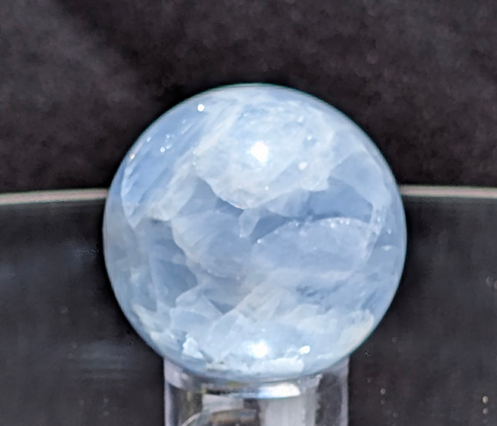 Blue Calcite Sphere G